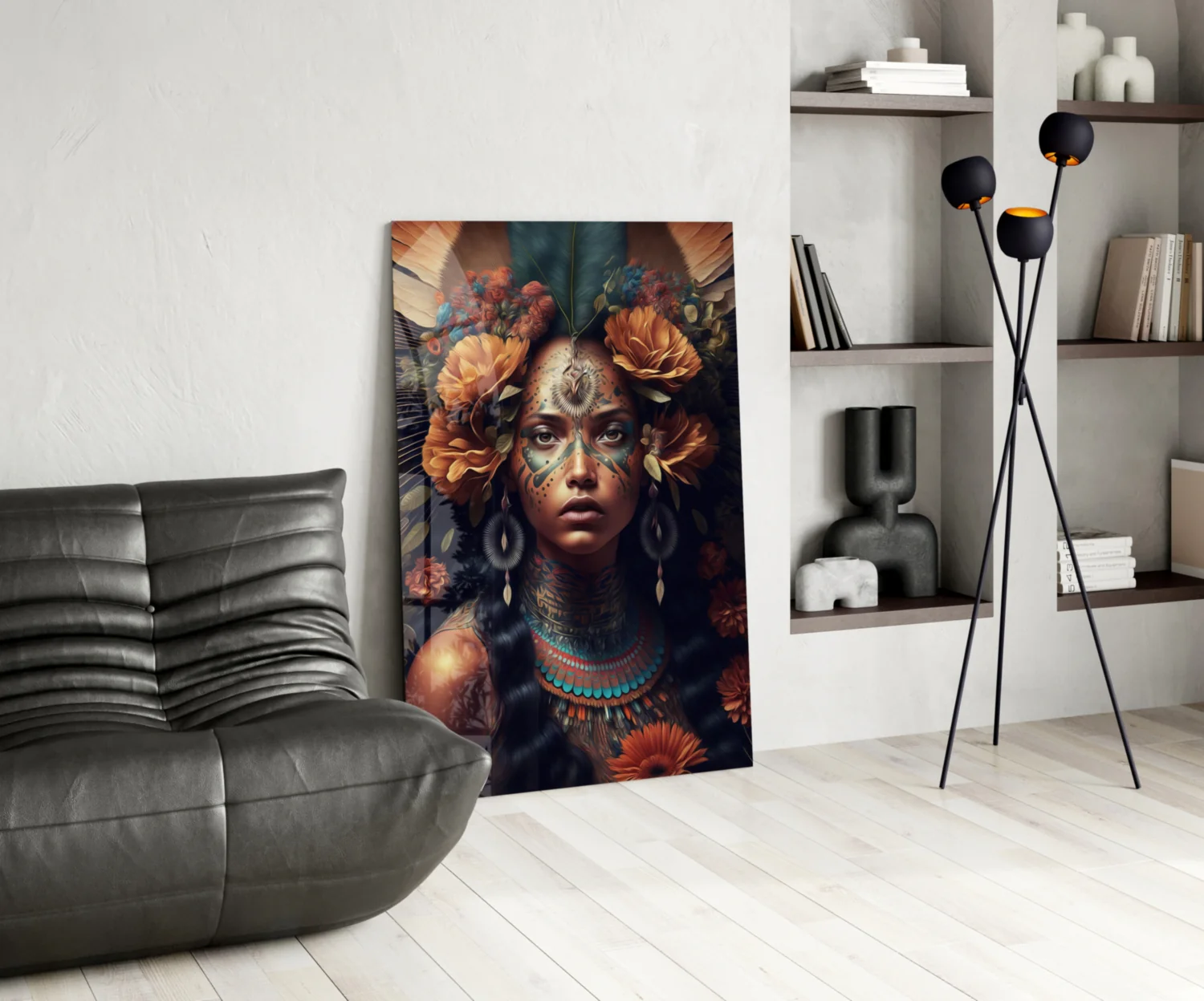 Beauty of the Clan Glass Wall Art || Designer Collection - Image 6