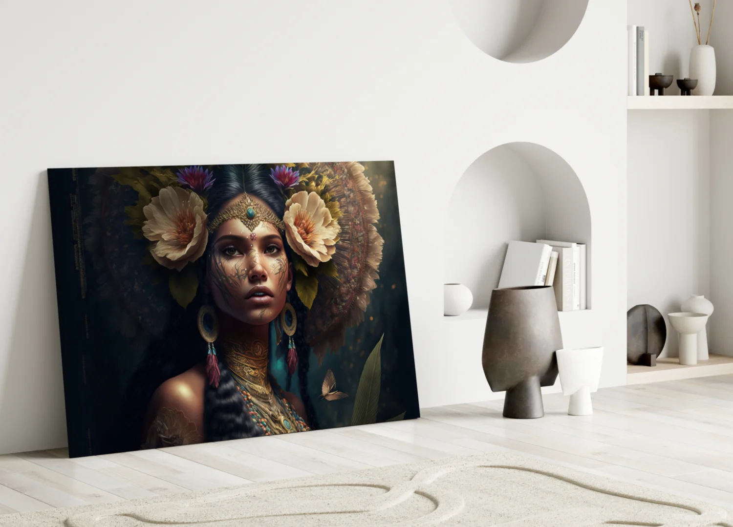 Flower Master Glass Wall Art  || Designer Collection - Image 4