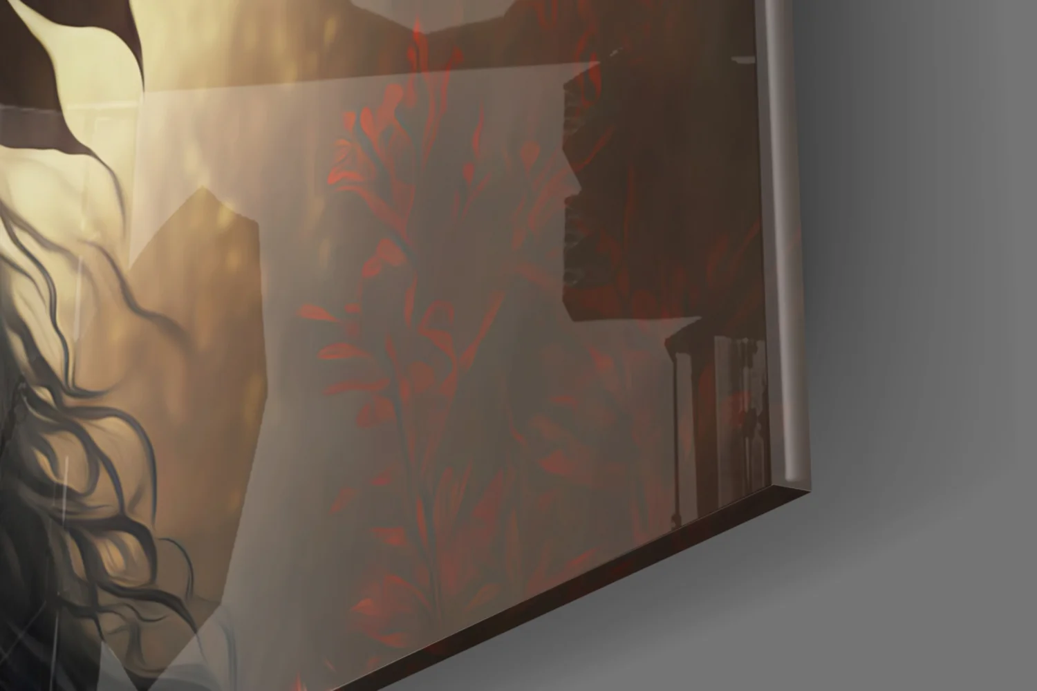Beauty of the Clan Glass Wall Art  || Designer Collection - Image 8