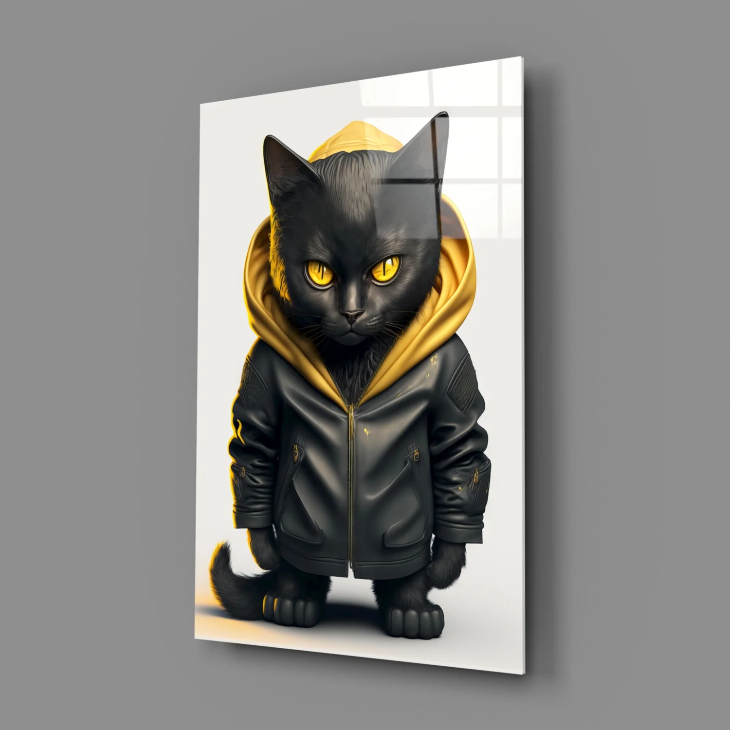 Cutie Cool Glass Wall Art || Designers Collection - Image 3
