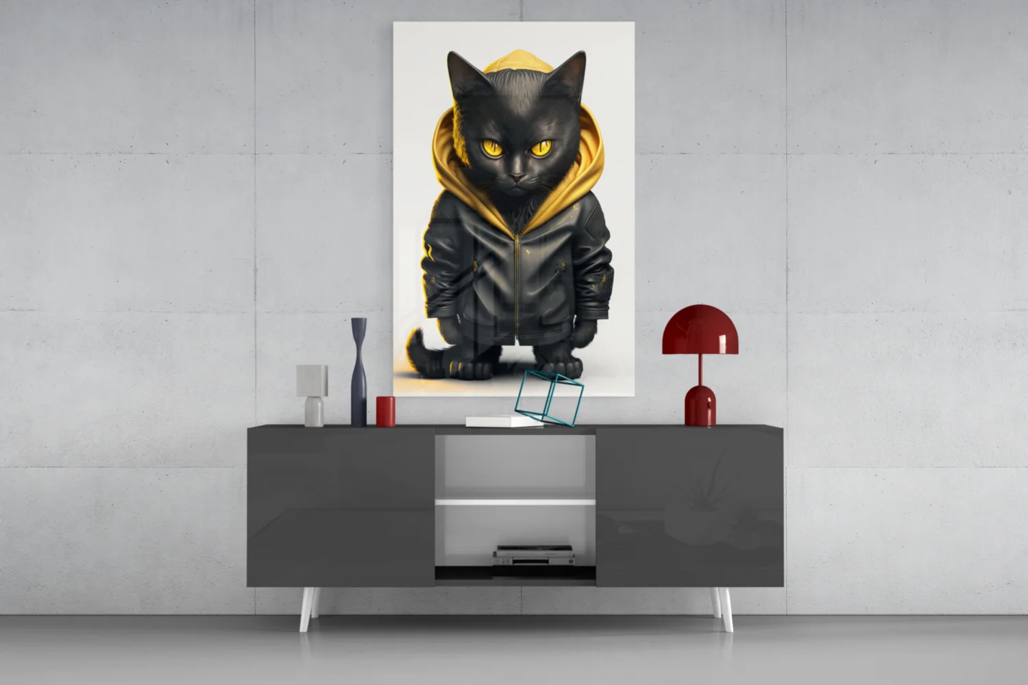 Cutie Cool Glass Wall Art || Designers Collection - Image 9