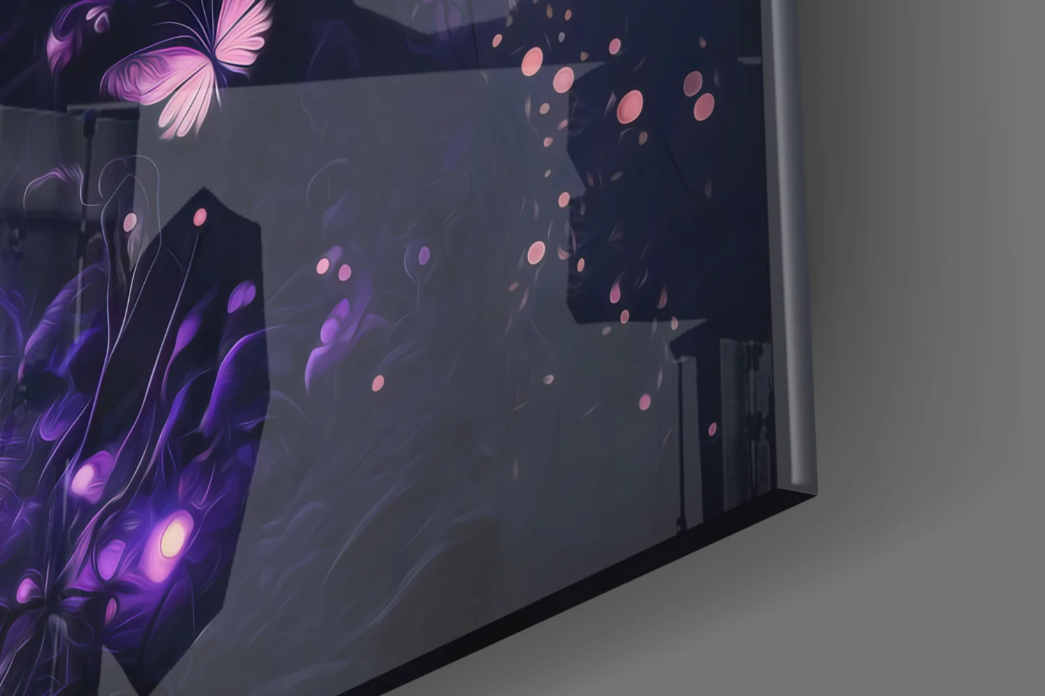 Mushrooms' Love Glass Wall Art || Designer Collection - Image 8