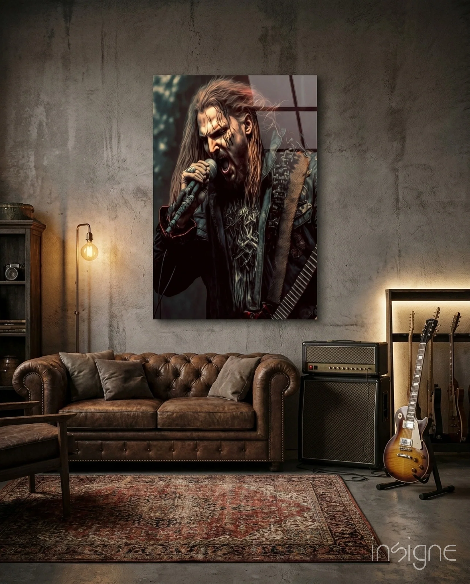 Rockerz Glass Wall Art  || Designer Collection