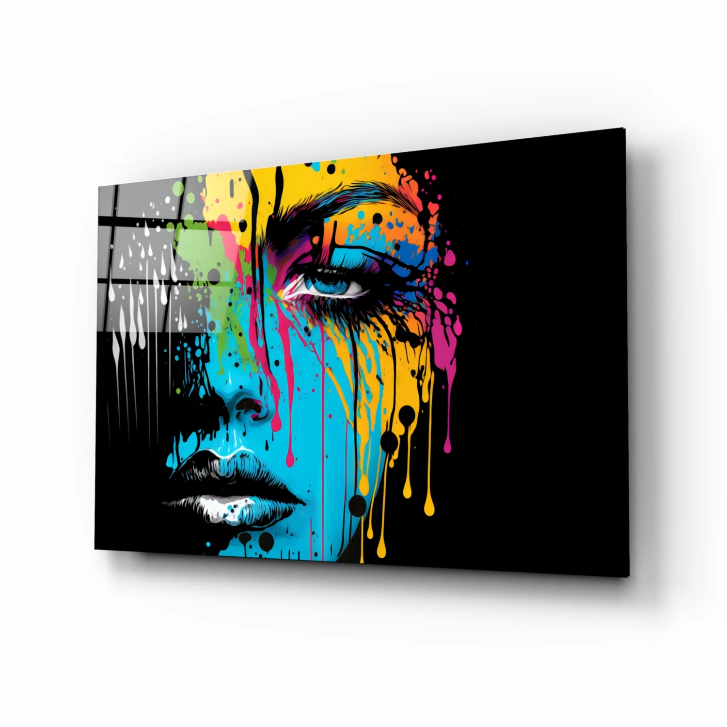 Melting Beauty Glass Wall Art || Designer Collection - Image 2