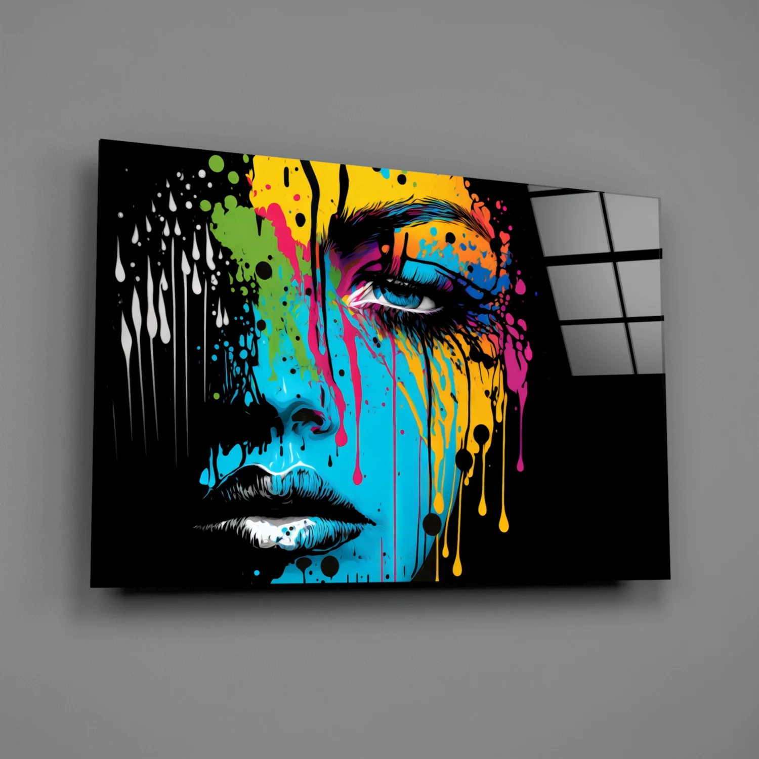 Melting Beauty Glass Wall Art || Designer Collection - Image 3