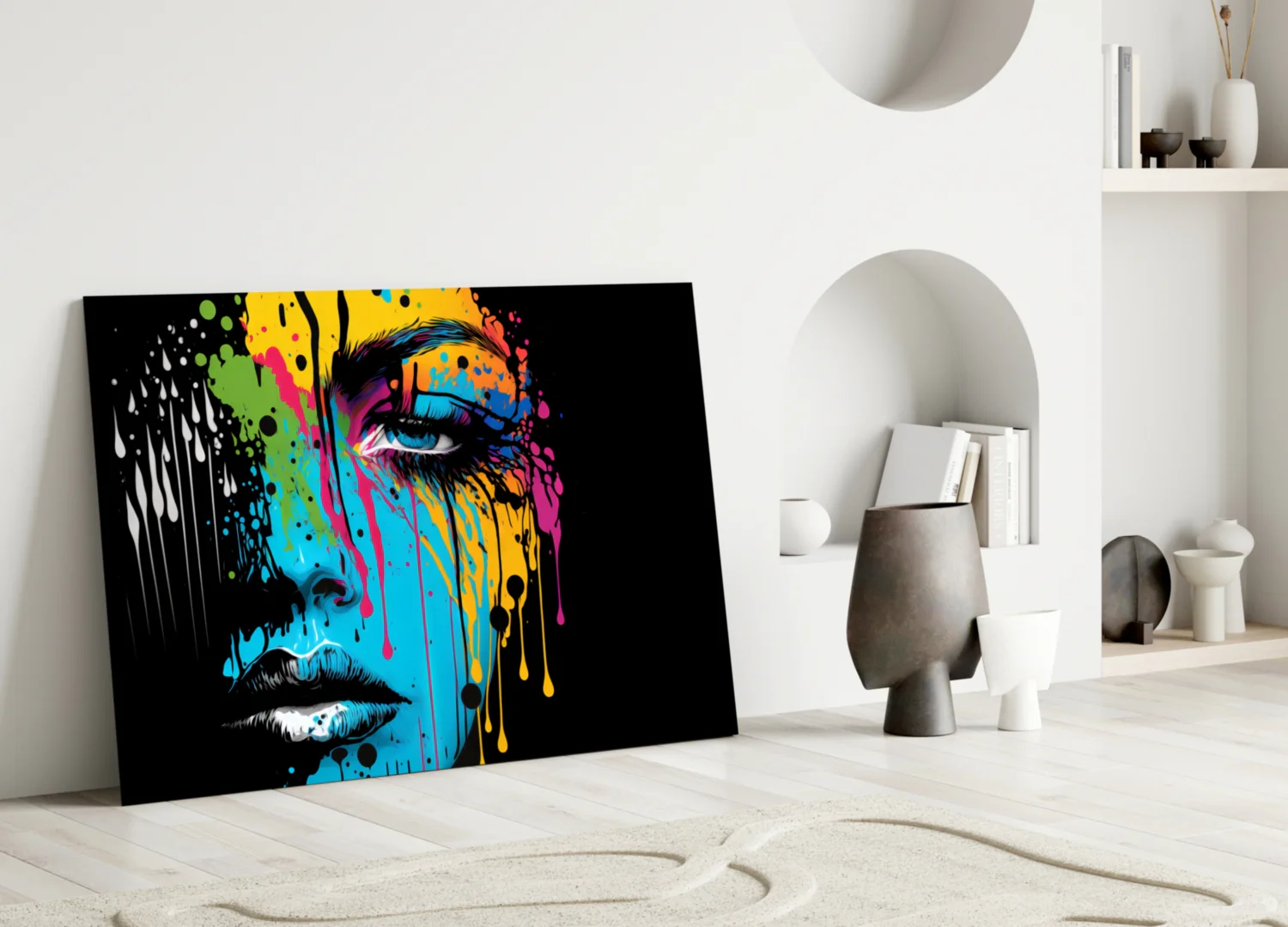 Melting Beauty Glass Wall Art || Designer Collection - Image 4
