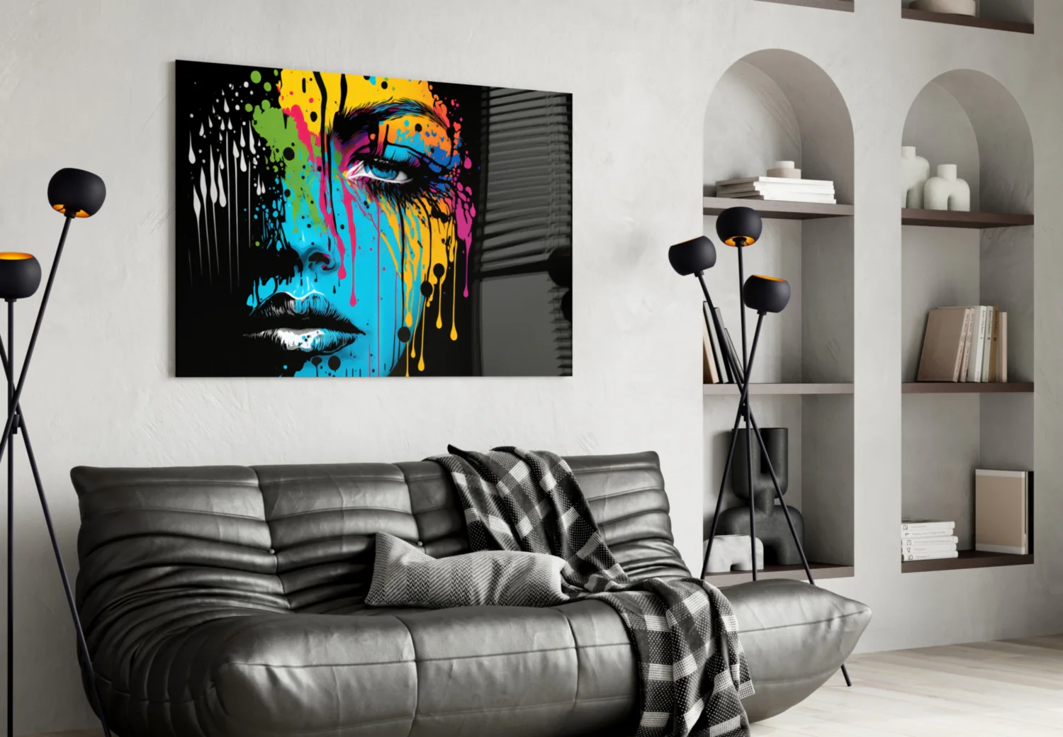 Melting Beauty Glass Wall Art || Designer Collection - Image 5