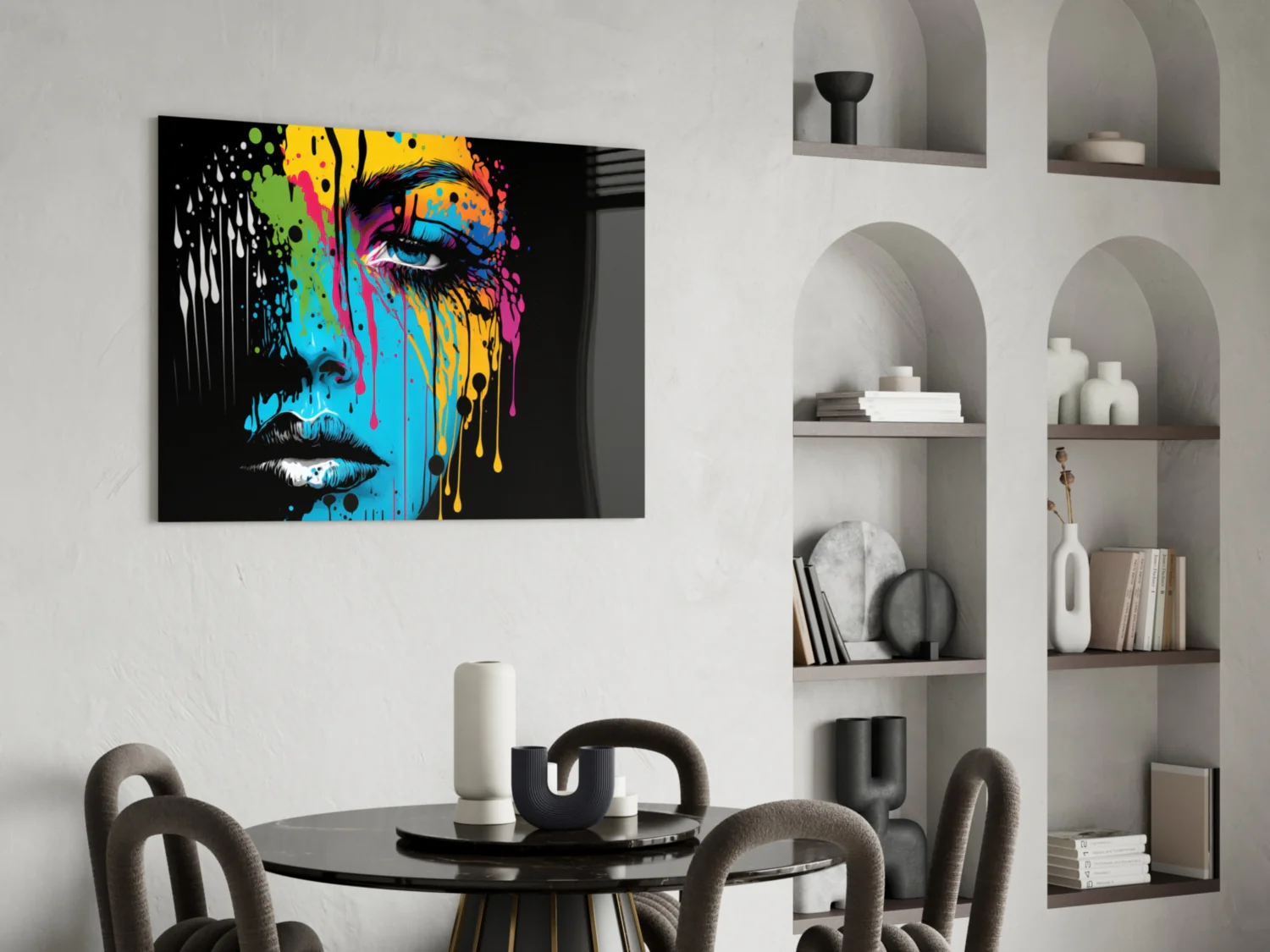 Melting Beauty Glass Wall Art || Designer Collection - Image 6