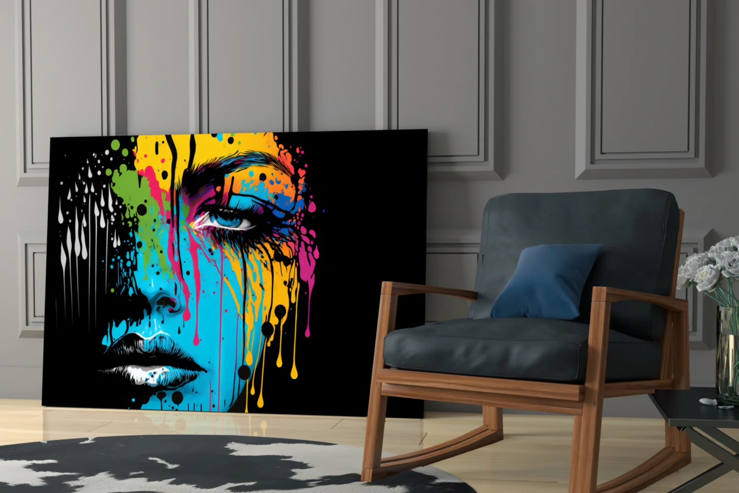 Melting Beauty Glass Wall Art || Designer Collection - Image 7