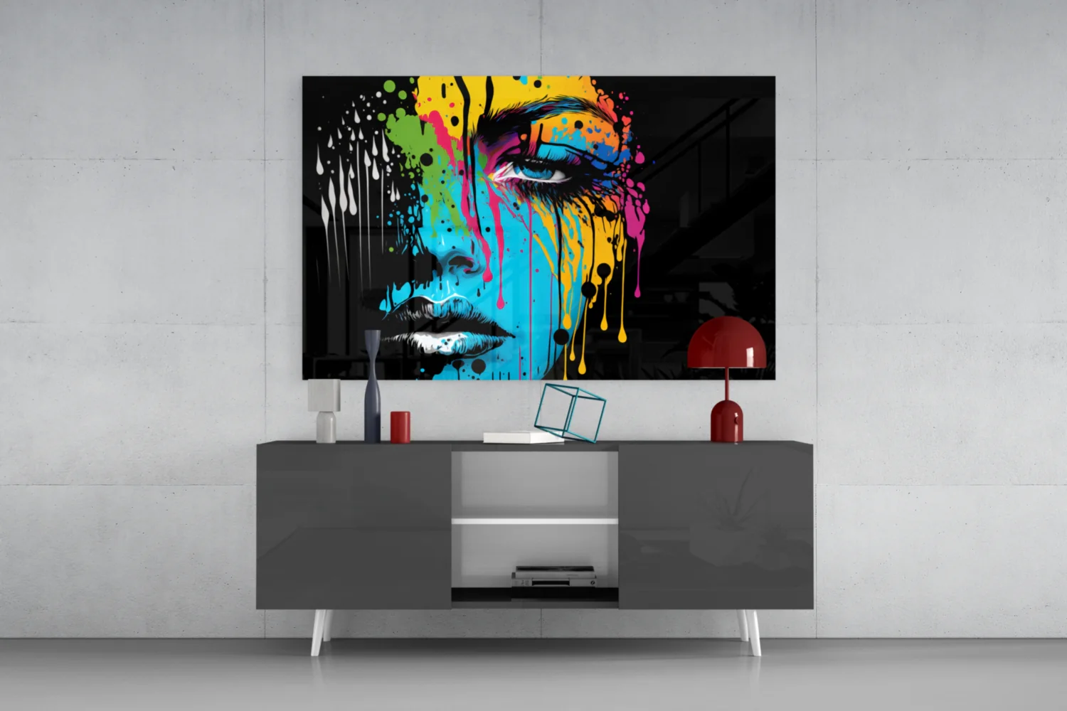 Melting Beauty Glass Wall Art || Designer Collection - Image 9