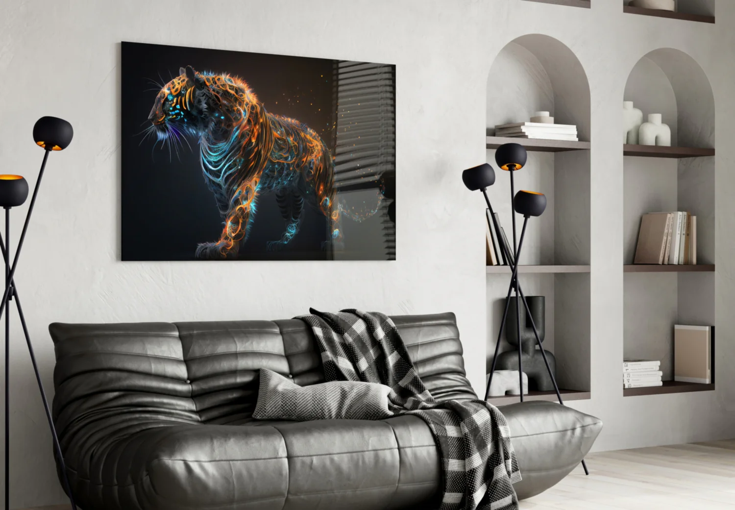 Sparkling Glory Glass Wall Art  || Designer Collection - Image 5
