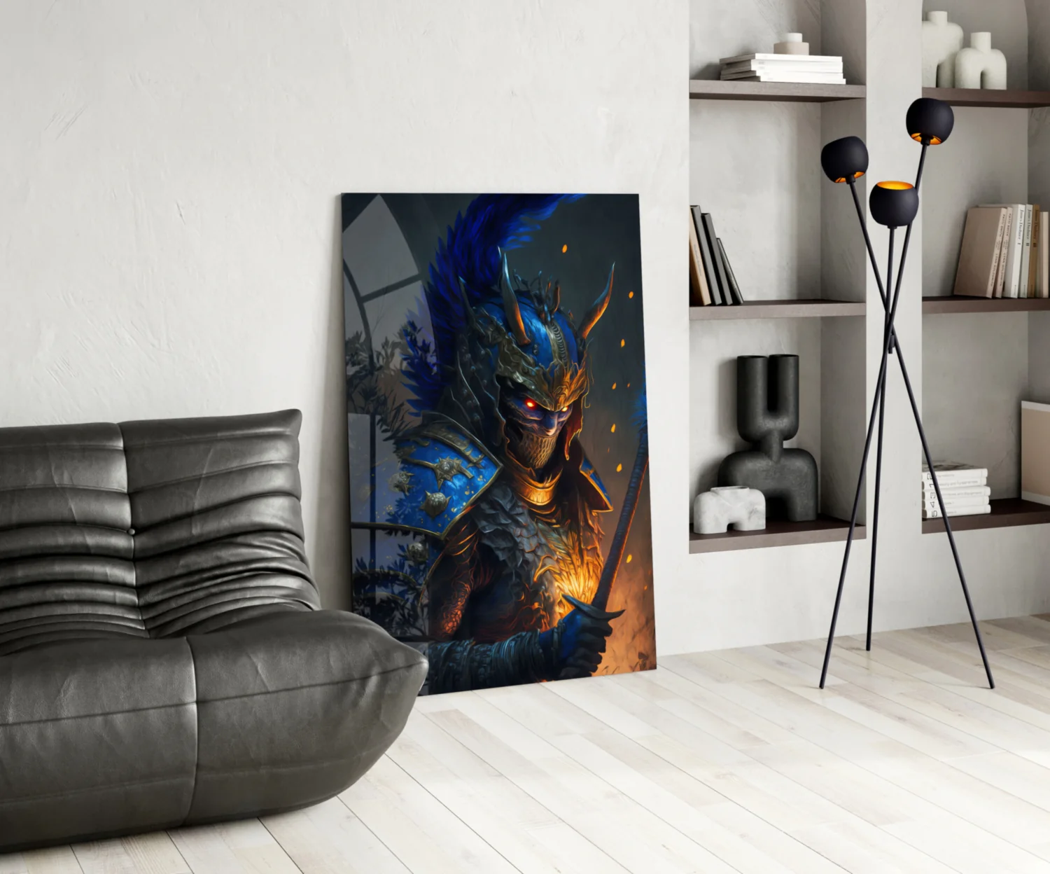Master Warrior Glass Wall Art  || Designer Collection - Image 6