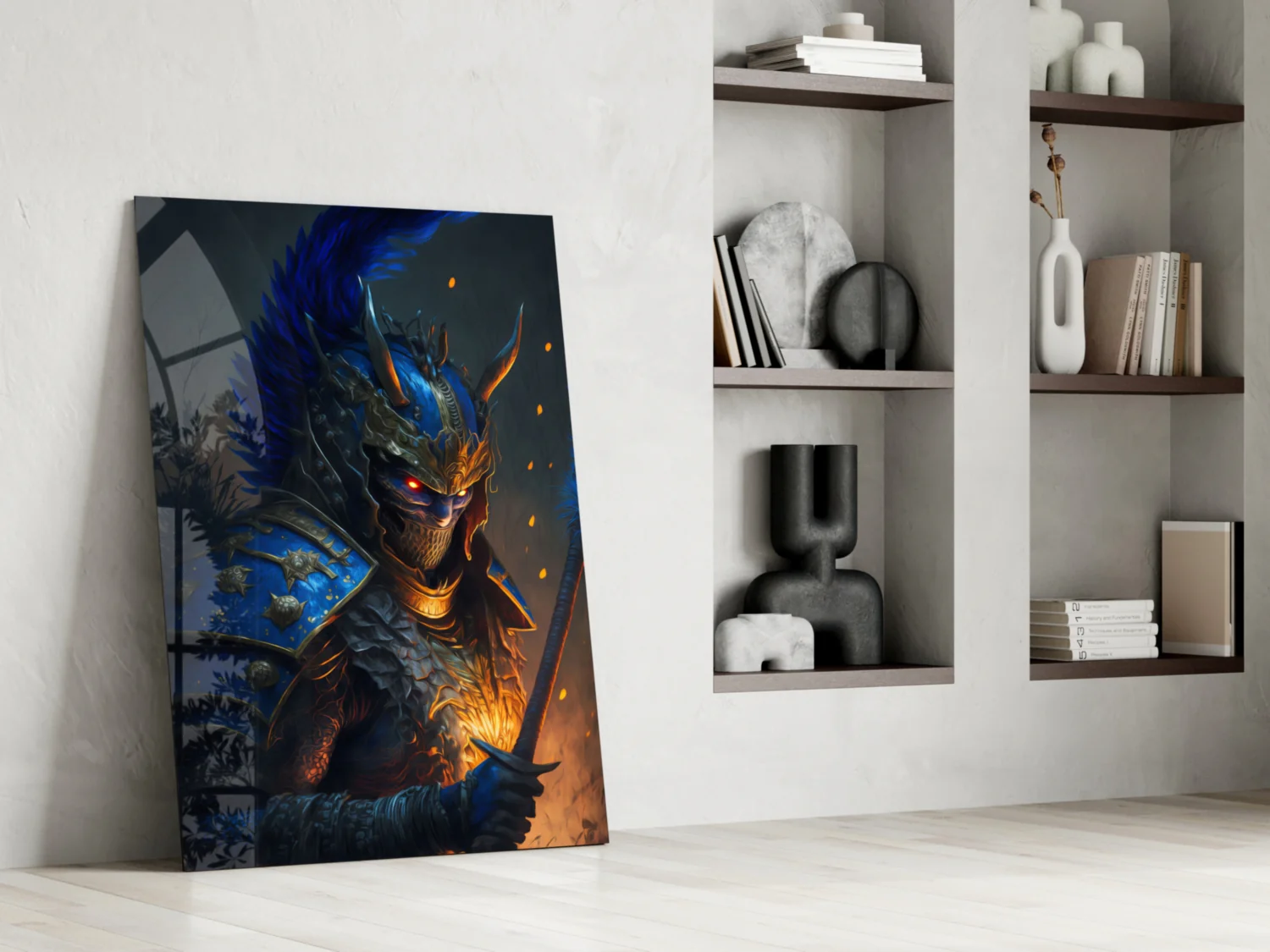 Master Warrior Glass Wall Art  || Designer Collection - Image 7