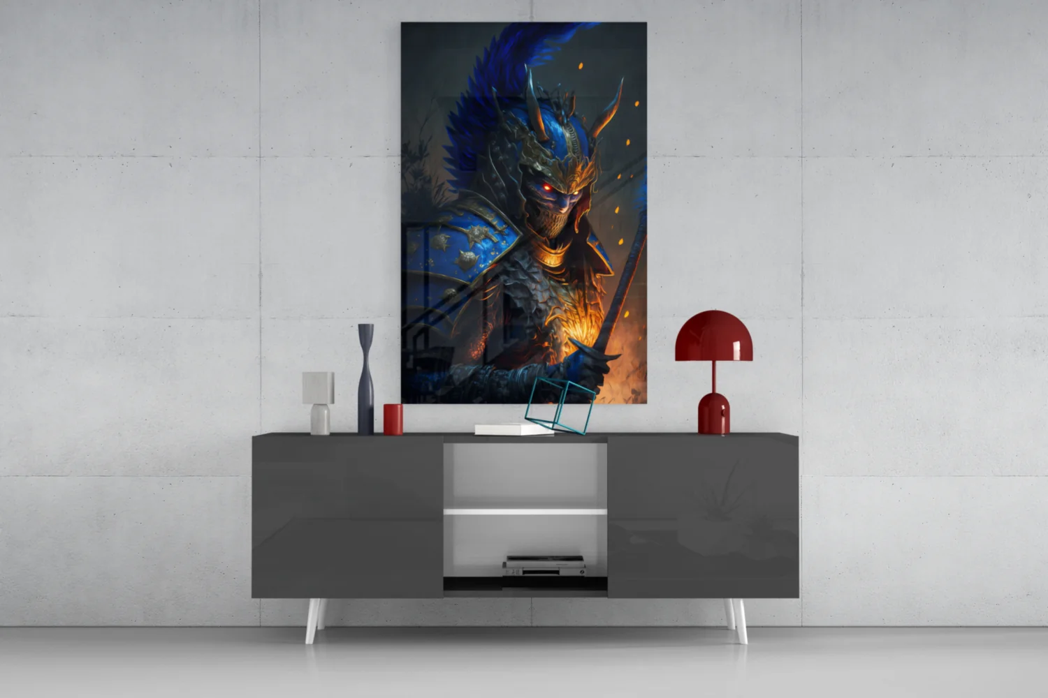 Master Warrior Glass Wall Art  || Designer Collection - Image 9