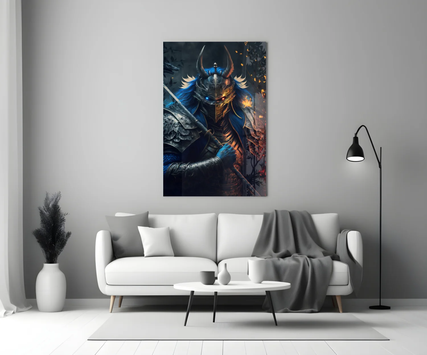 Lord Warrior Glass Wall Art || Designer Collection - Image 4