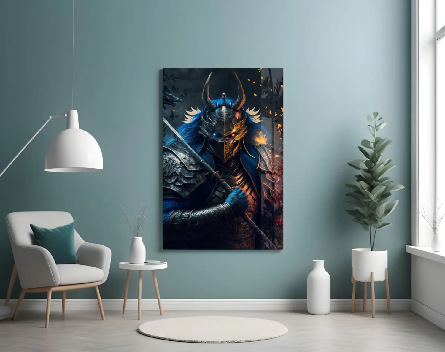 Lord Warrior Glass Wall Art || Designer Collection - Image 5