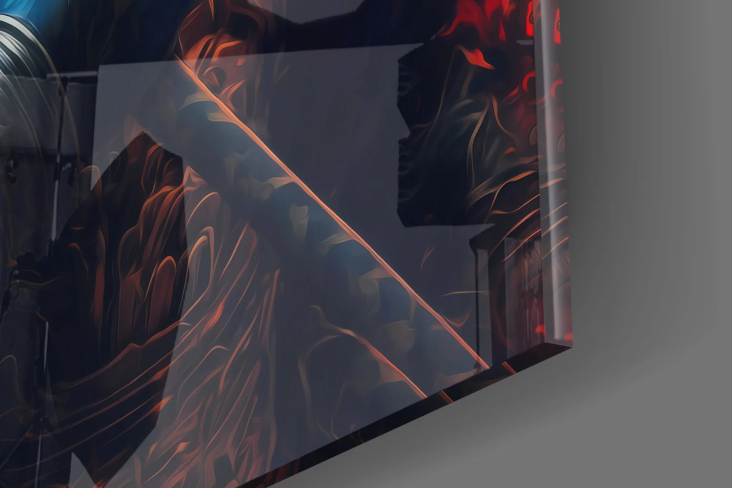 Lord Warrior Glass Wall Art || Designer Collection - Image 8