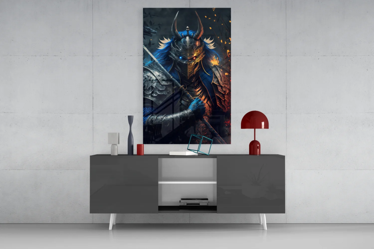 Lord Warrior Glass Wall Art || Designer Collection - Image 9