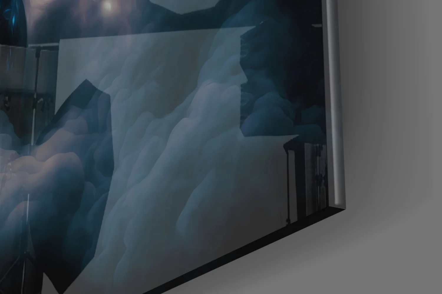 Vitruvius Man Glass Wall Art  || Designers Collection - Image 8