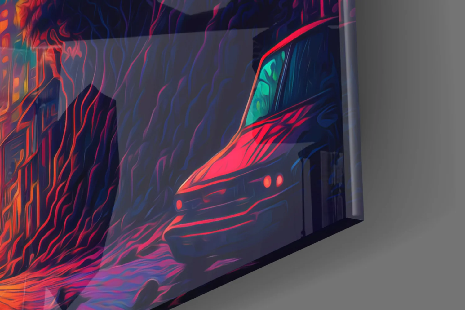 Walk to the New Life Glass Wall Art  || Designers Collection - Image 8