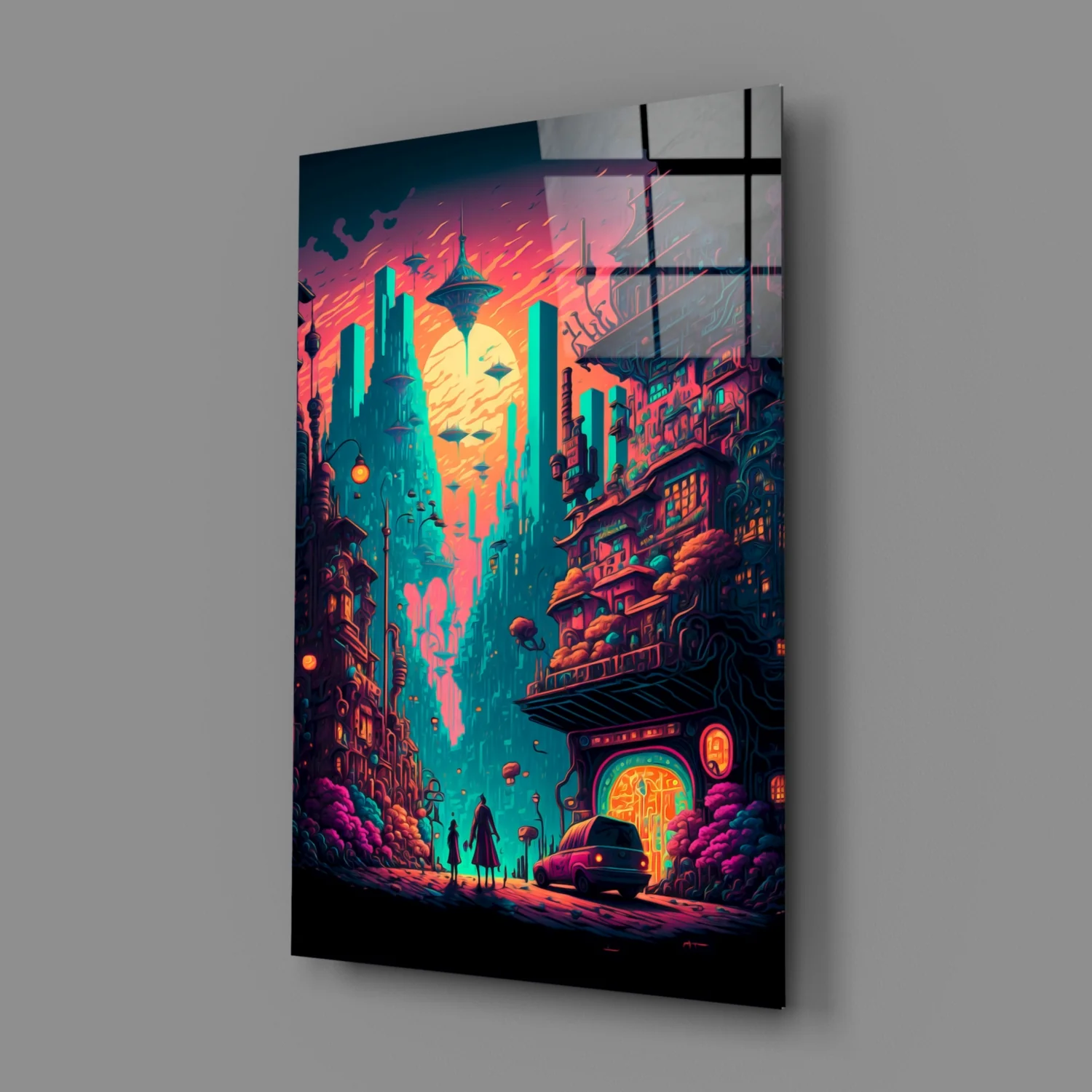 Dream of a New Life Glass Wall Art  || Designers Collection - Image 3