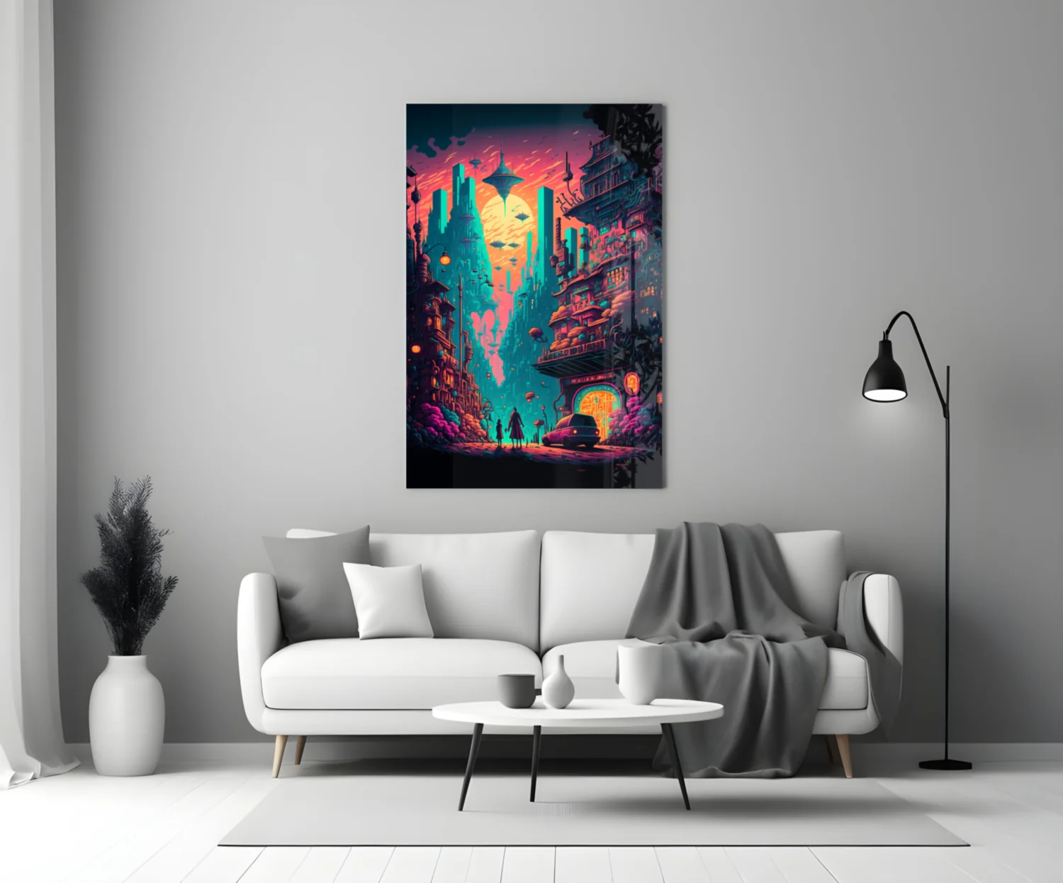 Dream of a New Life Glass Wall Art  || Designers Collection - Image 4