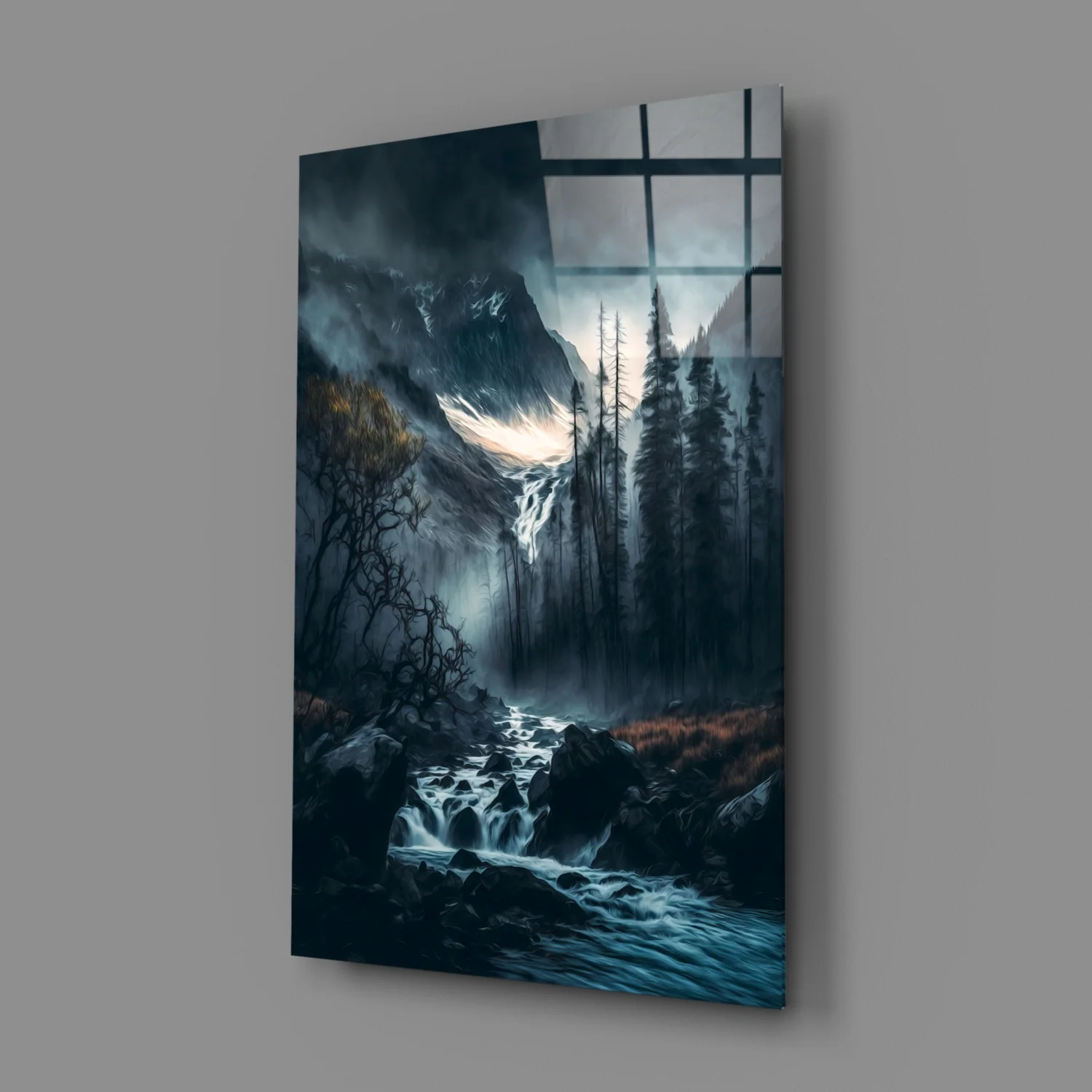 Dreamtopia Glass Wall Art  || Designers Collection - Image 3