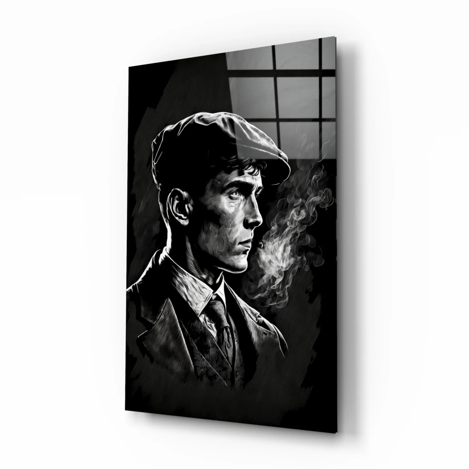 Thomas Shelby - Peaky Blinders Glass Wall Art || Designer Collection - Image 2