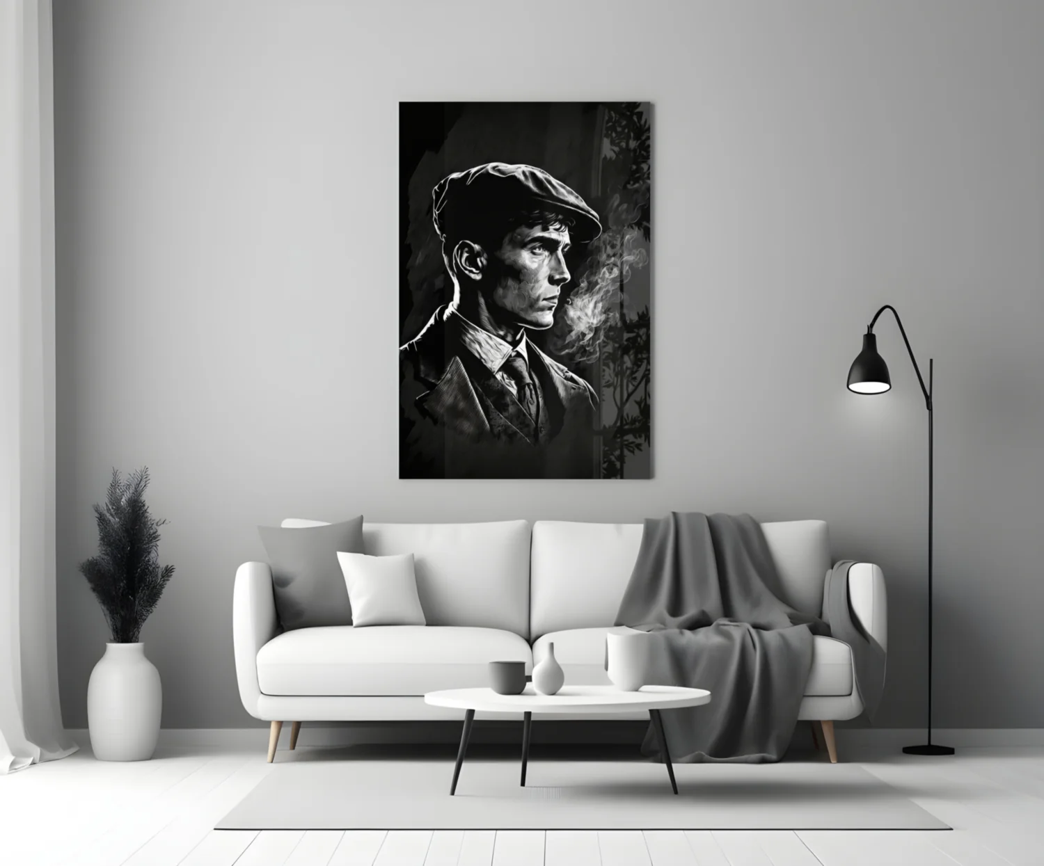 Thomas Shelby - Peaky Blinders Glass Wall Art || Designer Collection - Image 4