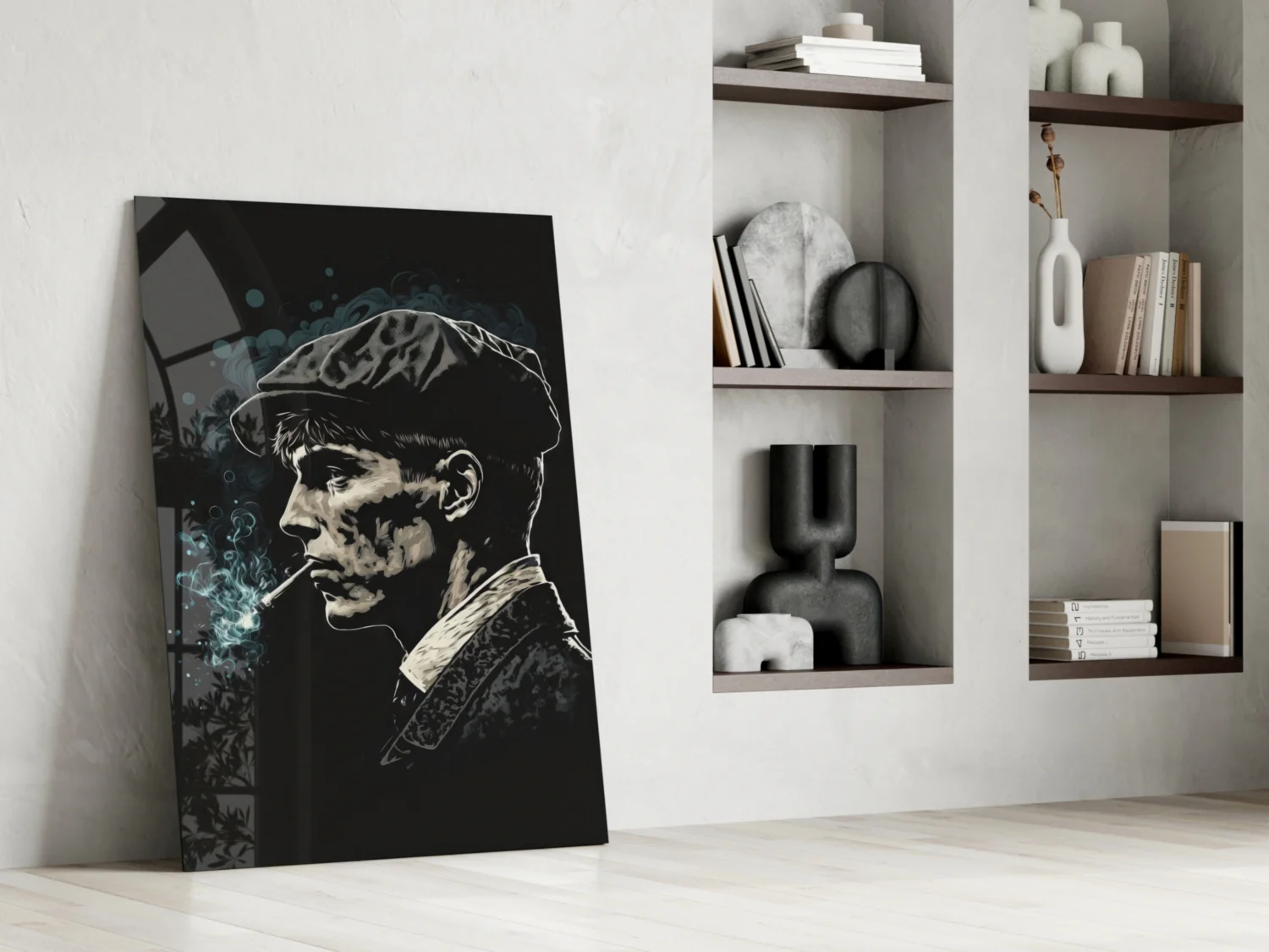 Thomas Shelby - Peaky Blinders Glass Wall Art  || Designer Collection - Image 7