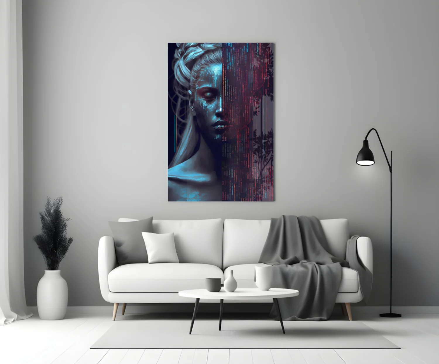 Human Software Glass Wall Art || Designer Collection - Image 4