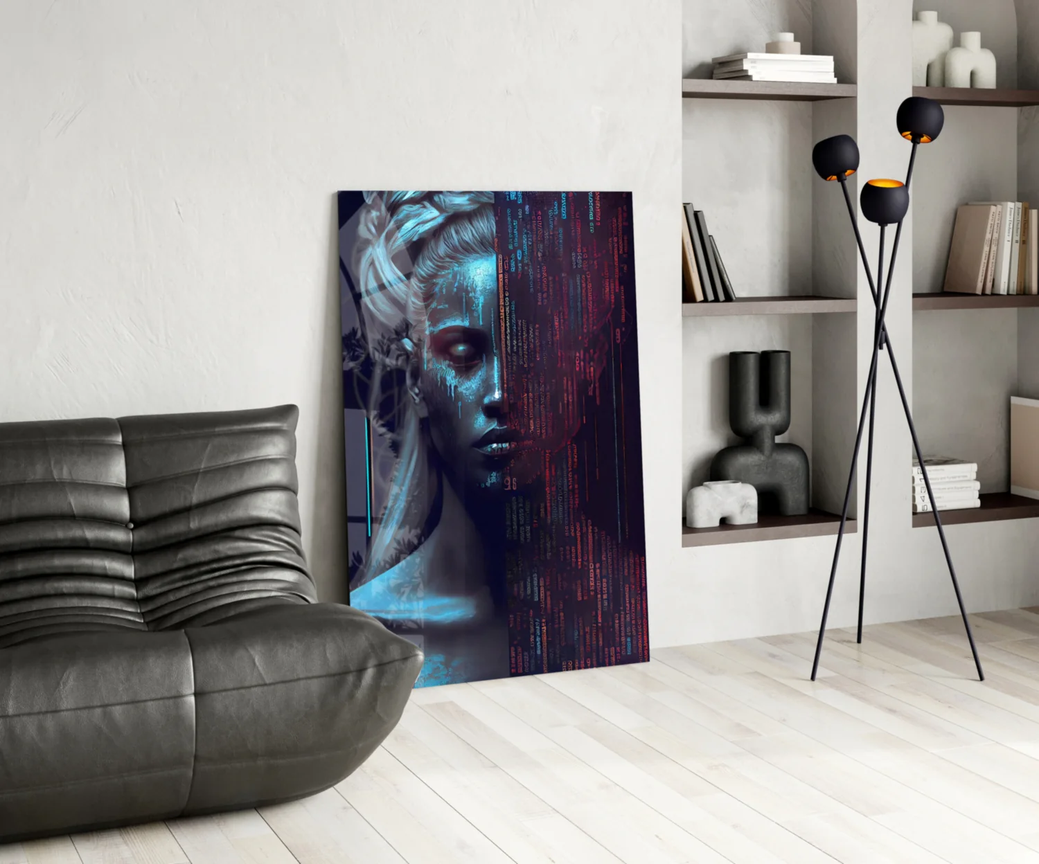 Human Software Glass Wall Art || Designer Collection - Image 6