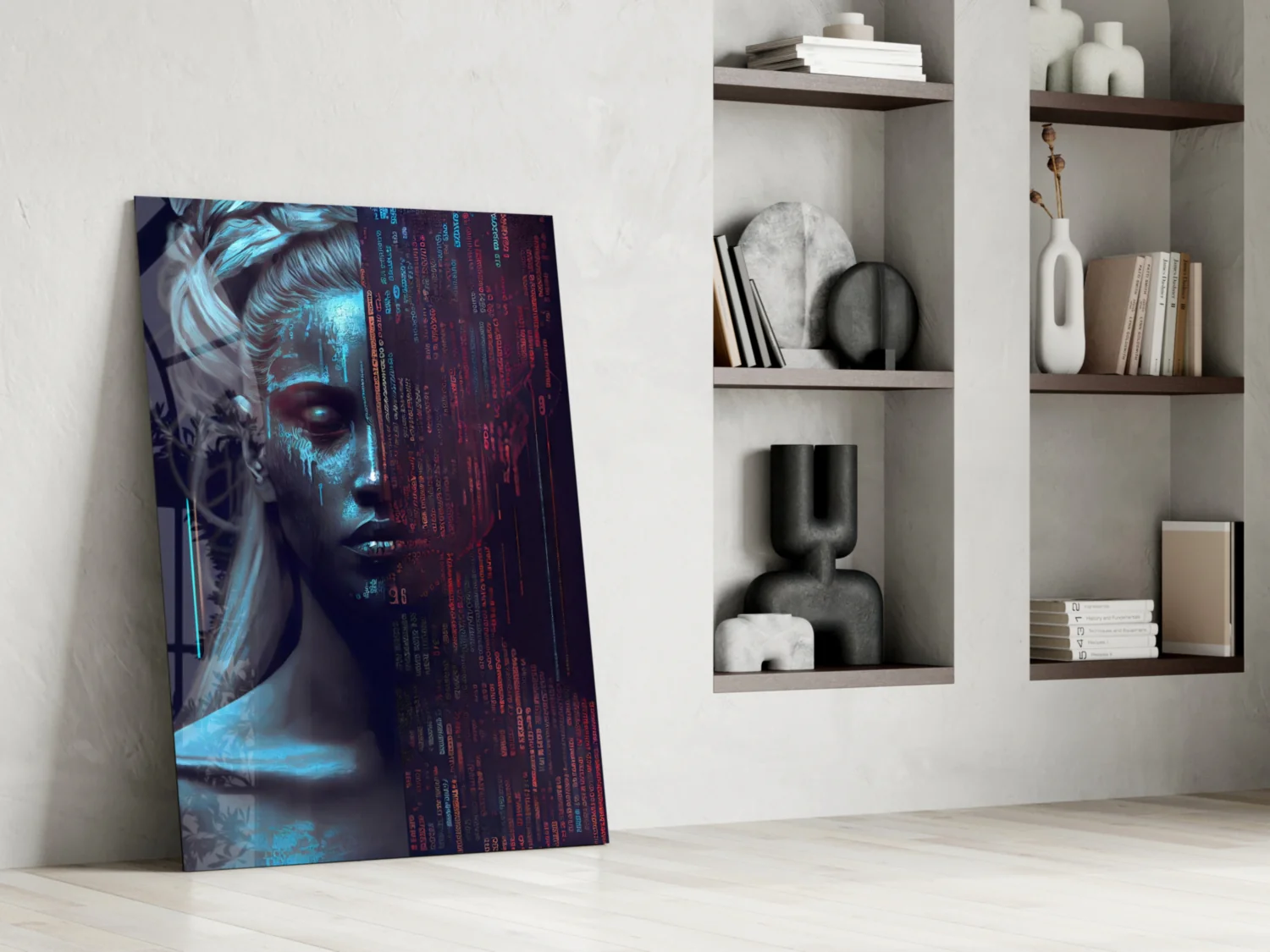 Human Software Glass Wall Art || Designer Collection - Image 7
