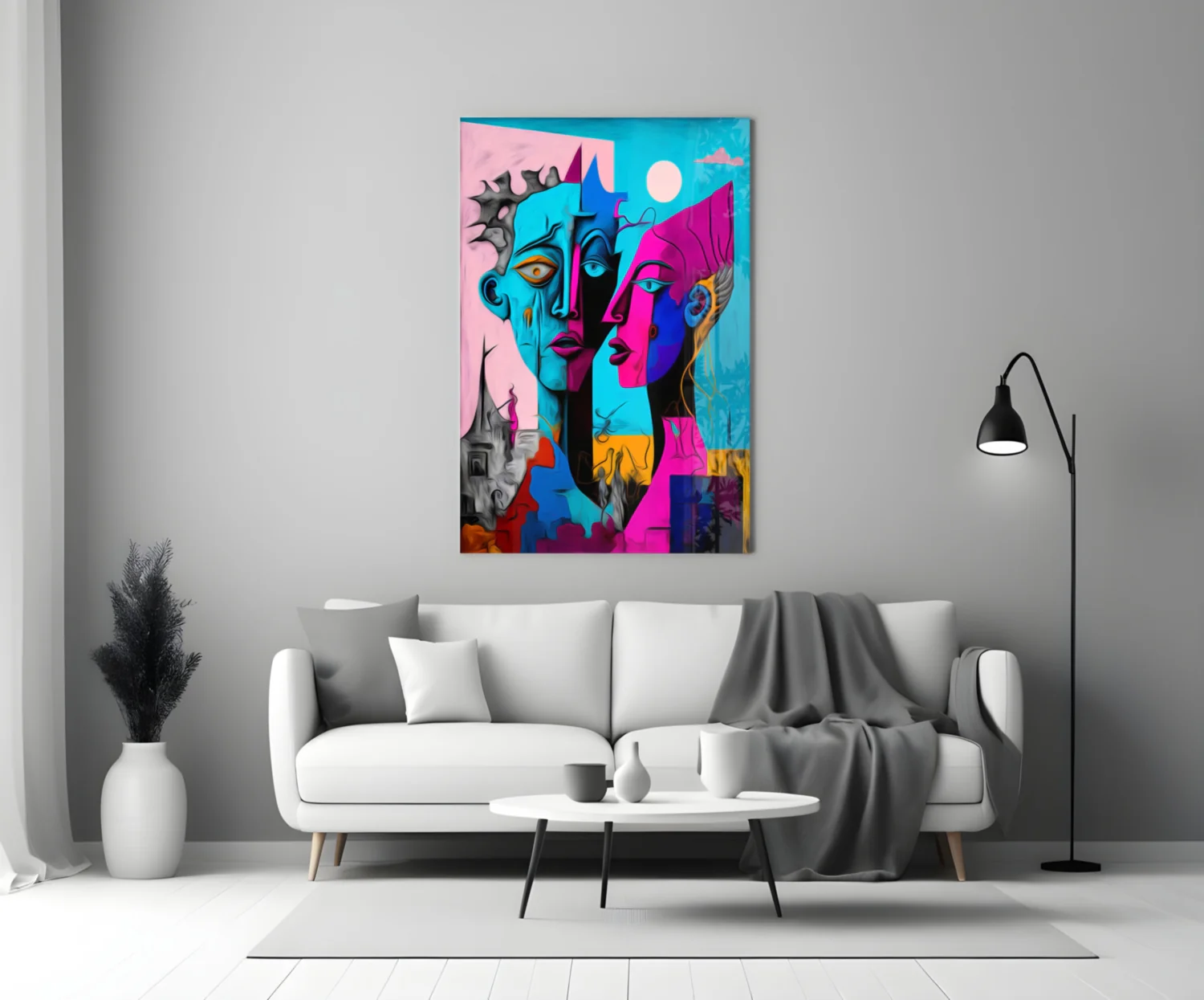Intimacy Glass Wall Art || Designer Collection - Image 4