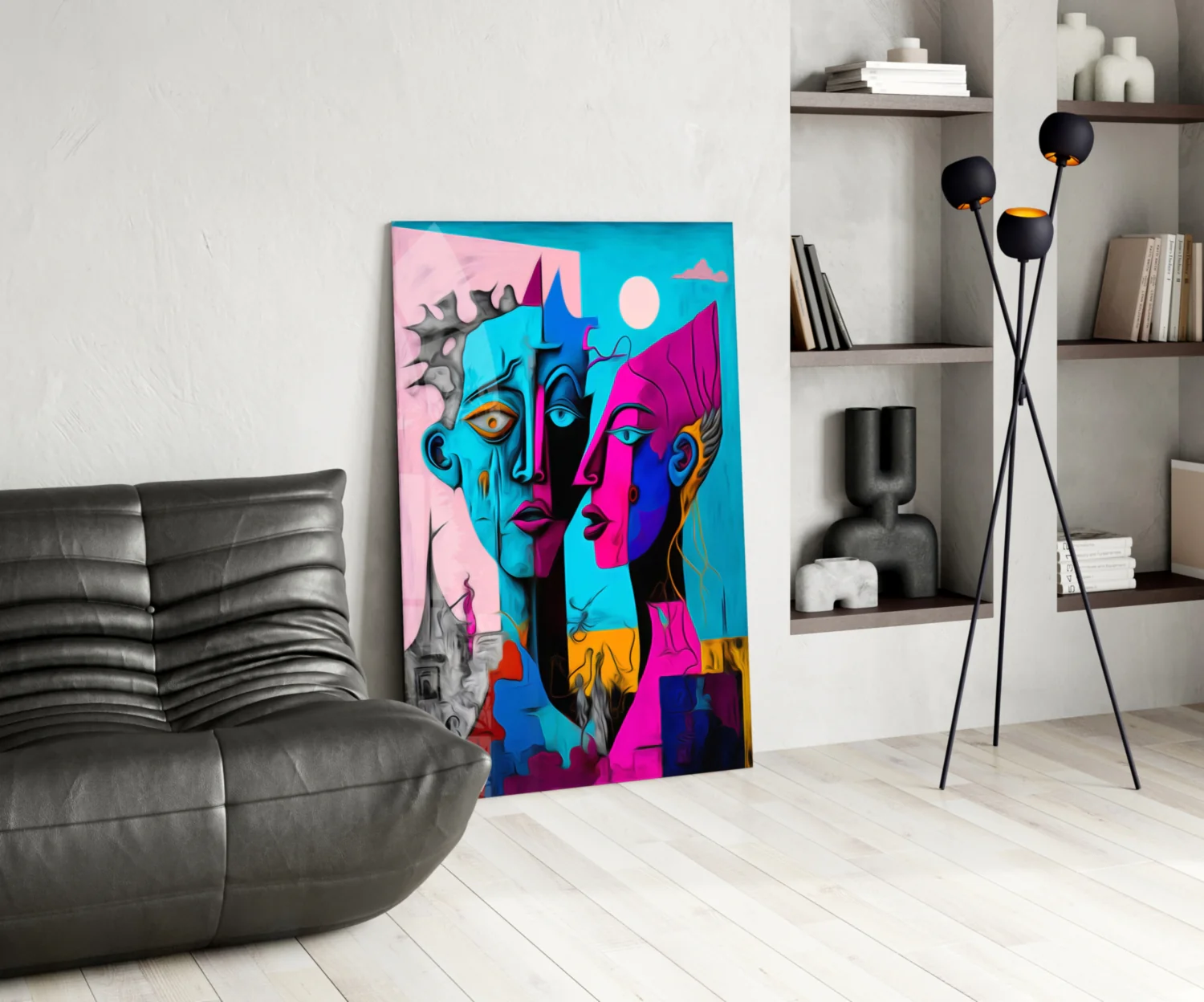 Intimacy Glass Wall Art || Designer Collection - Image 6