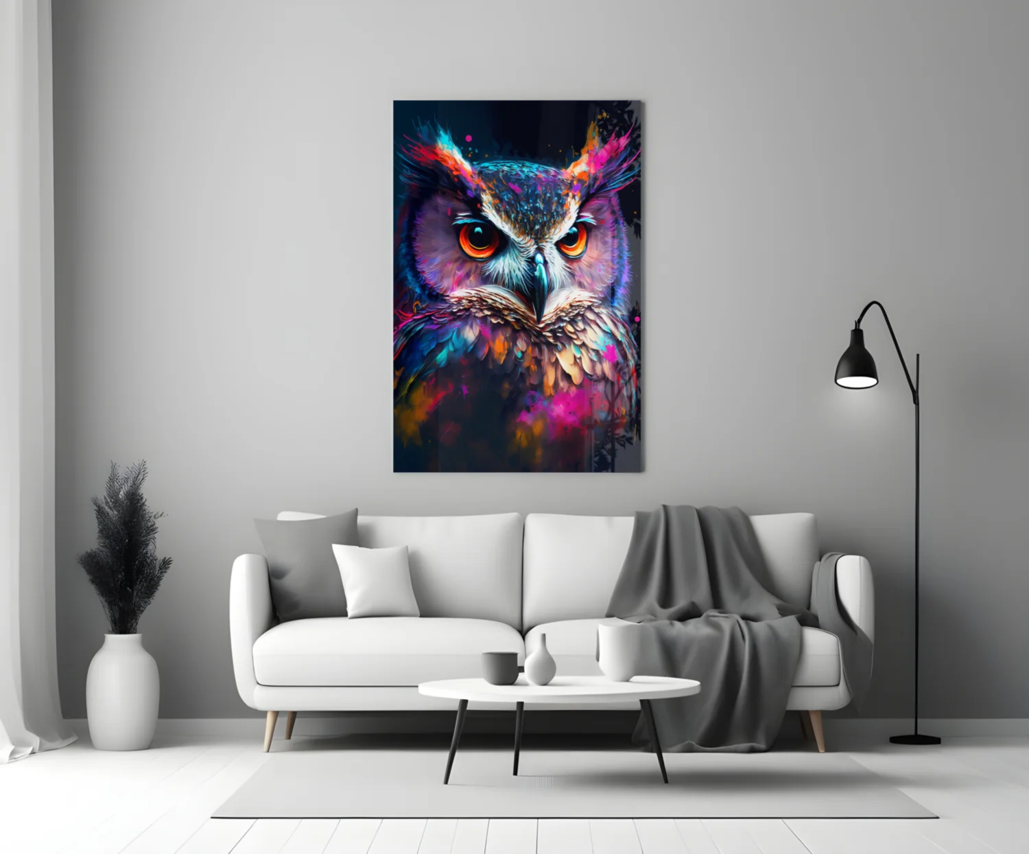 Owl's Eye Glass Wall Art || Designer Collection - Image 4