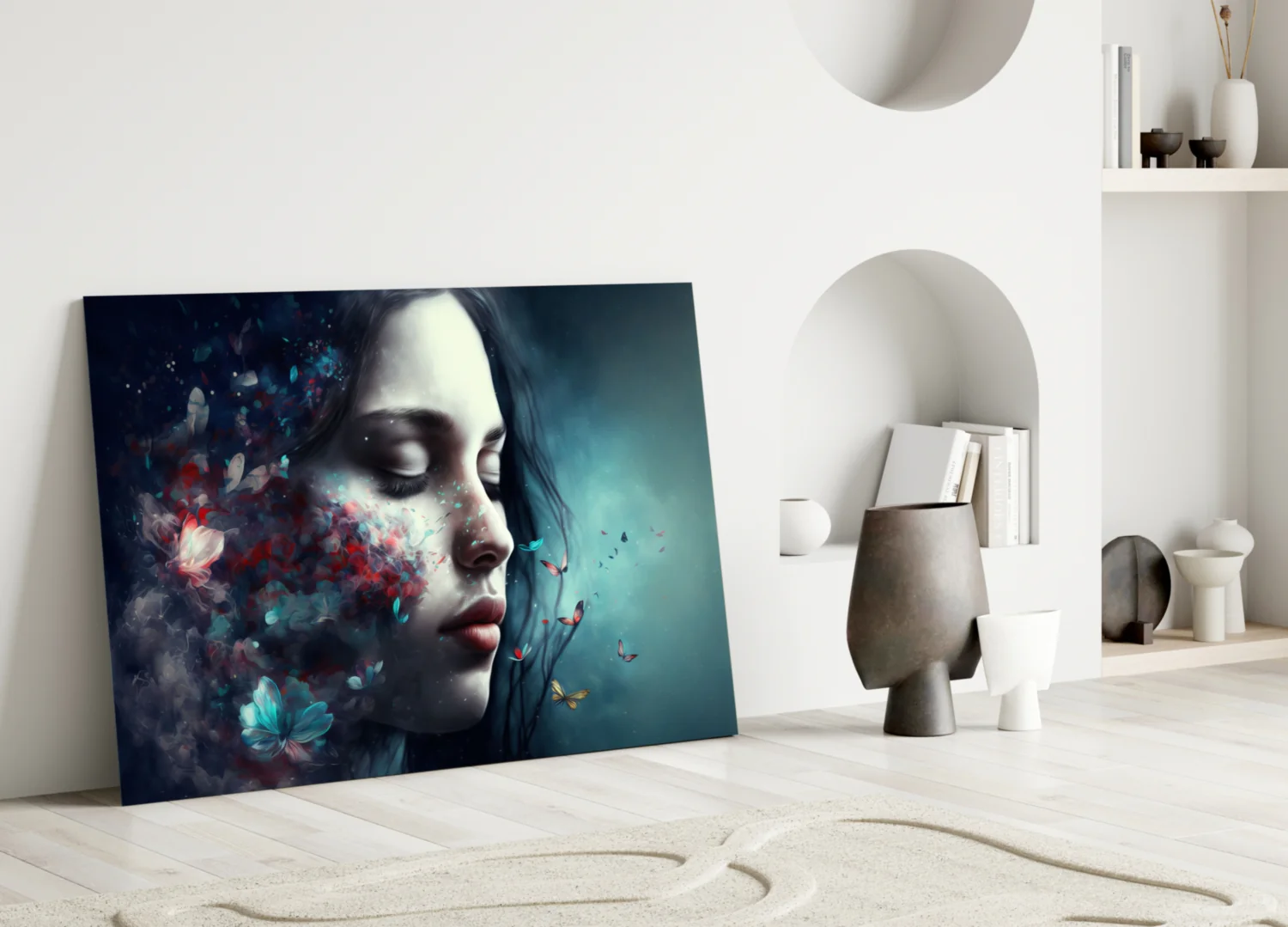 Butterfly Dreams Glass Wall Art  || Designer Collection - Image 4