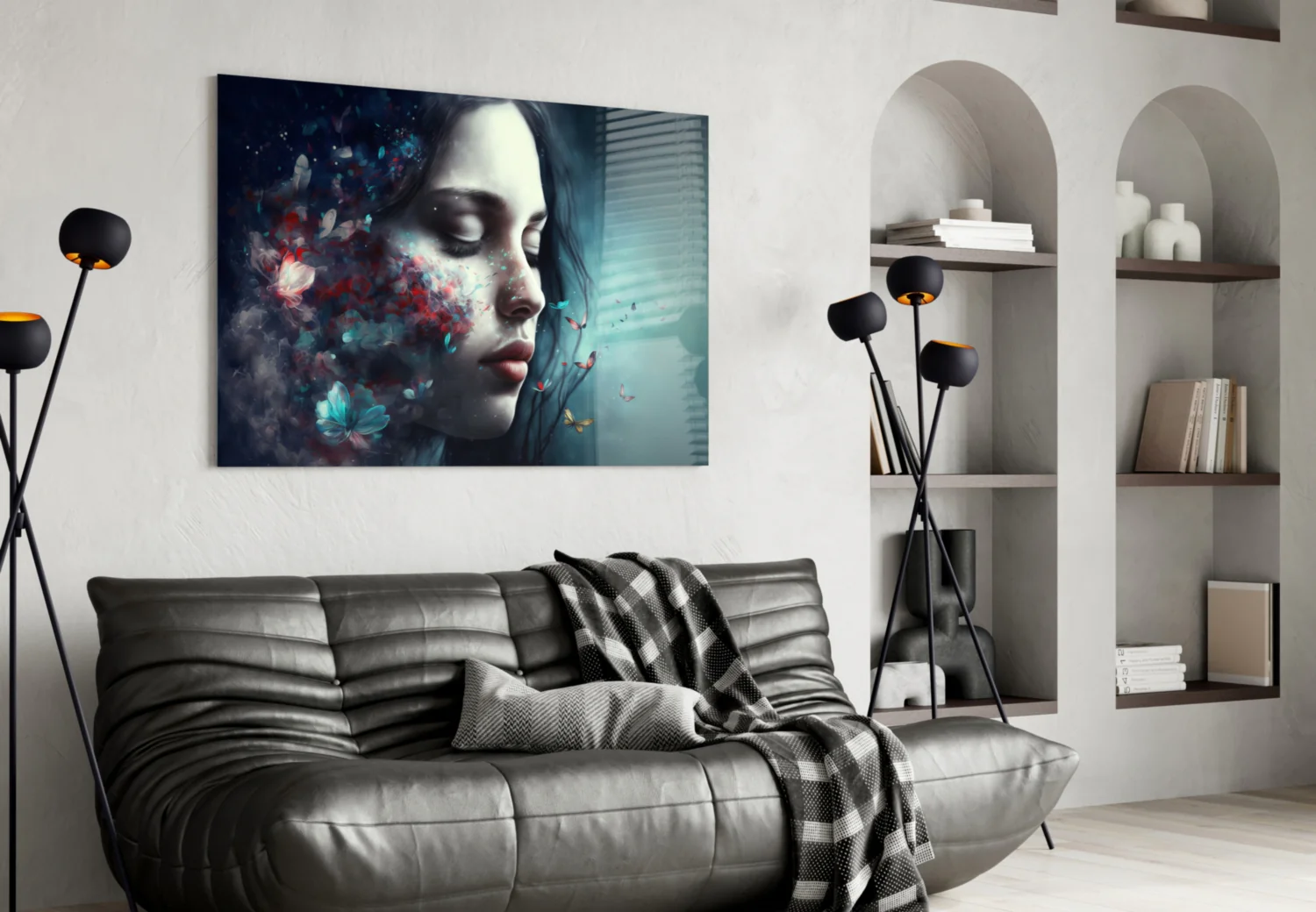Butterfly Dreams Glass Wall Art  || Designer Collection - Image 5