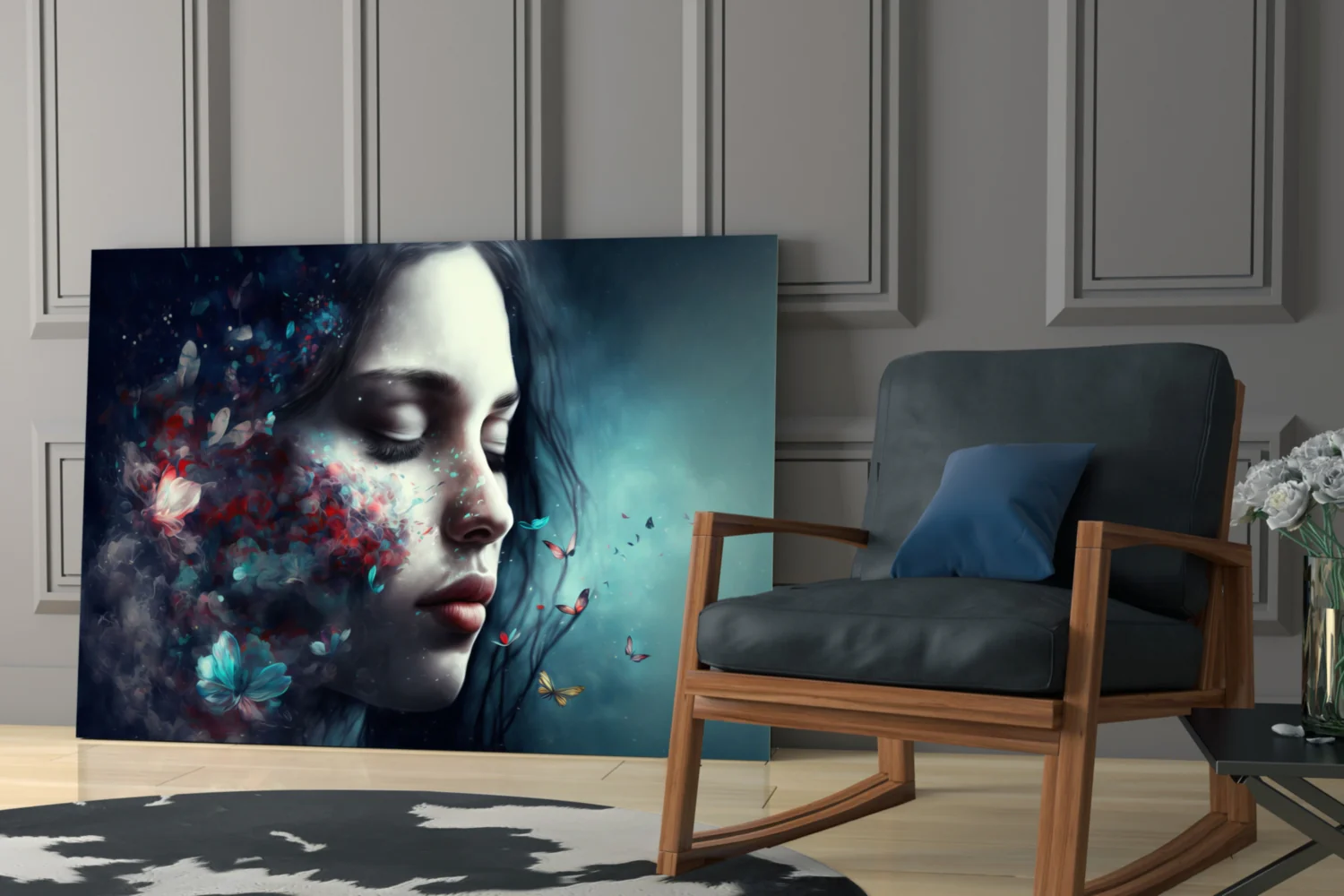 Butterfly Dreams Glass Wall Art  || Designer Collection - Image 7
