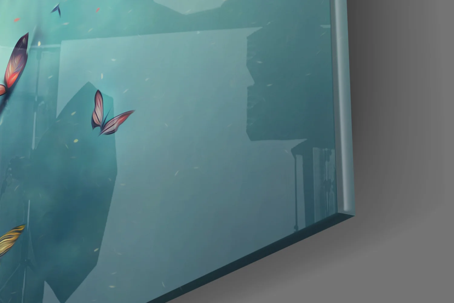 Butterfly Dreams Glass Wall Art  || Designer Collection - Image 8