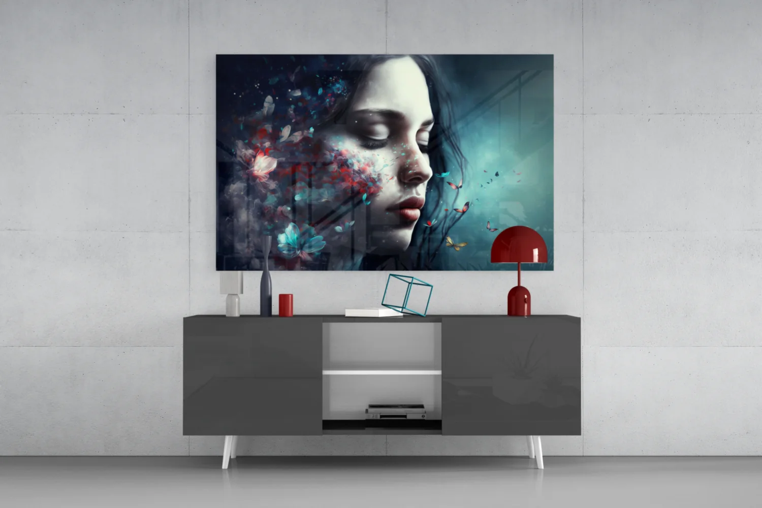 Butterfly Dreams Glass Wall Art  || Designer Collection - Image 9