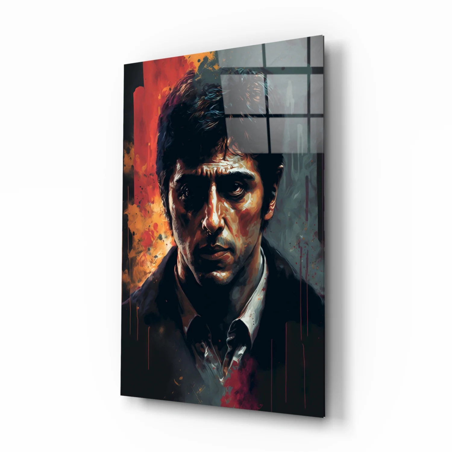 Al Pacino Glass Wall Art || Designer Collection - Image 2