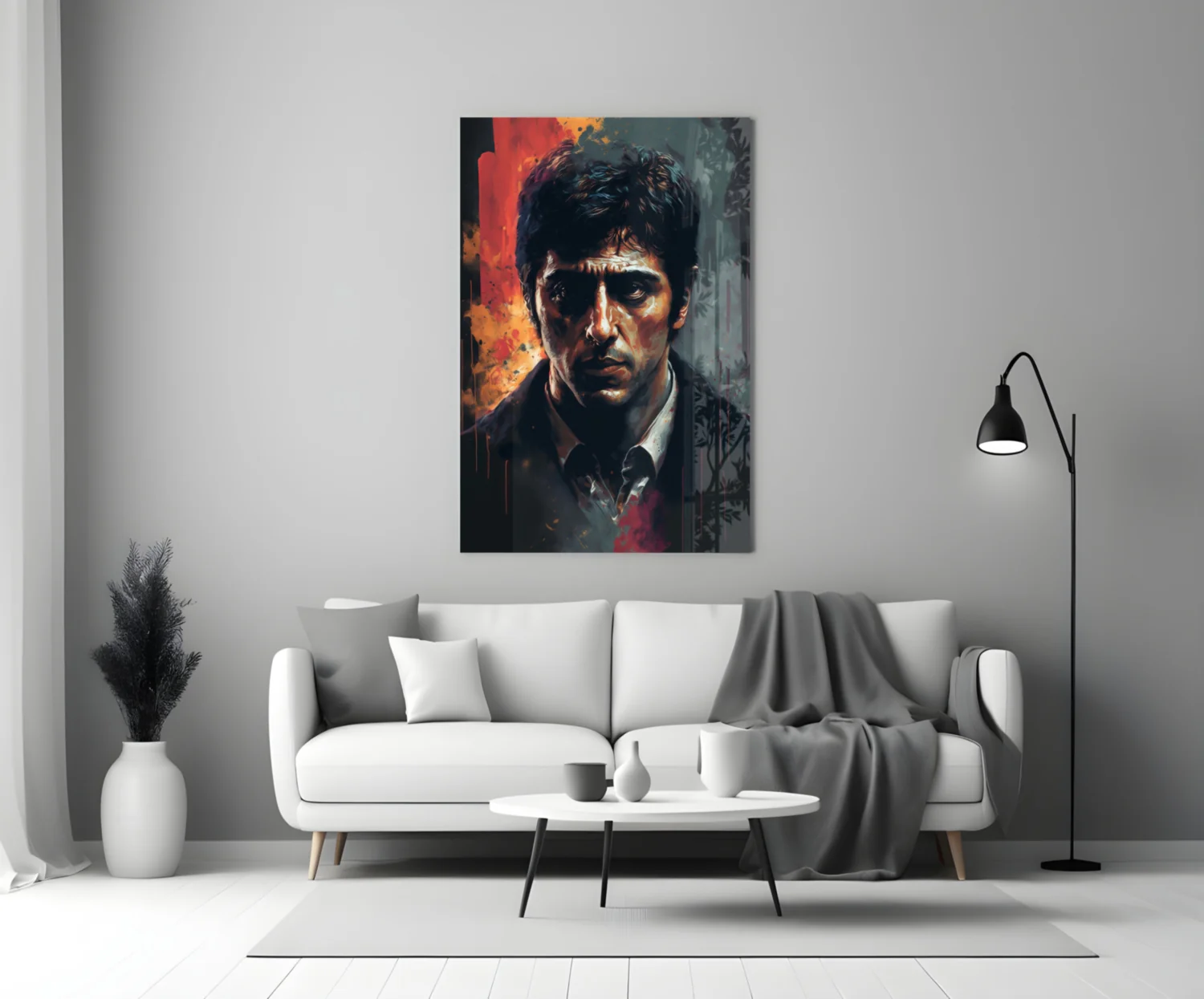Al Pacino Glass Wall Art || Designer Collection - Image 4