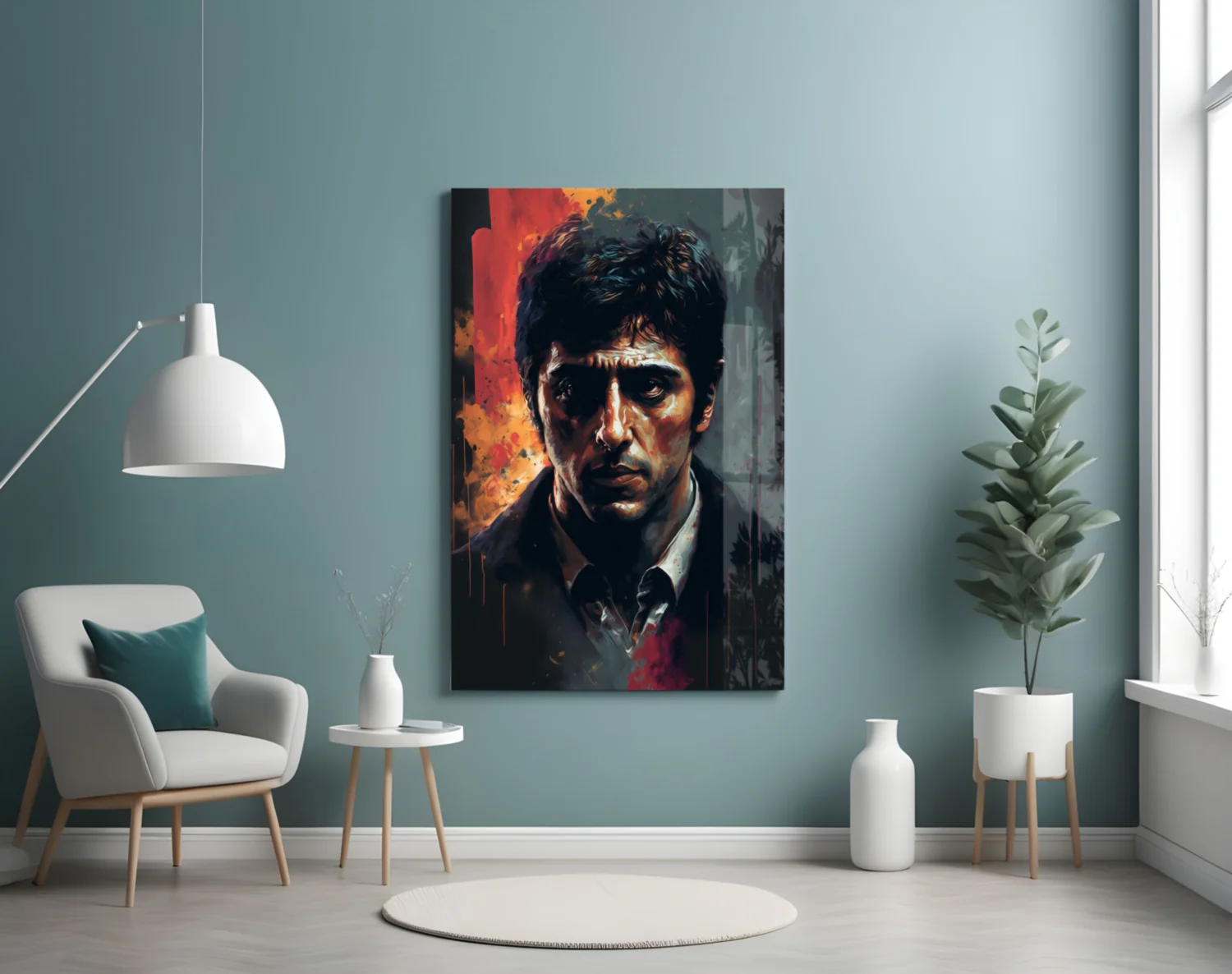 Al Pacino Glass Wall Art || Designer Collection - Image 5