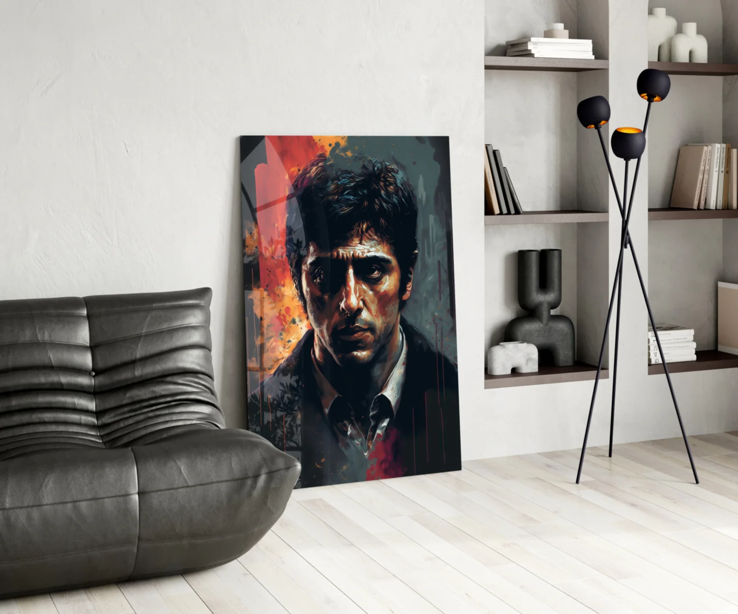 Al Pacino Glass Wall Art || Designer Collection - Image 6