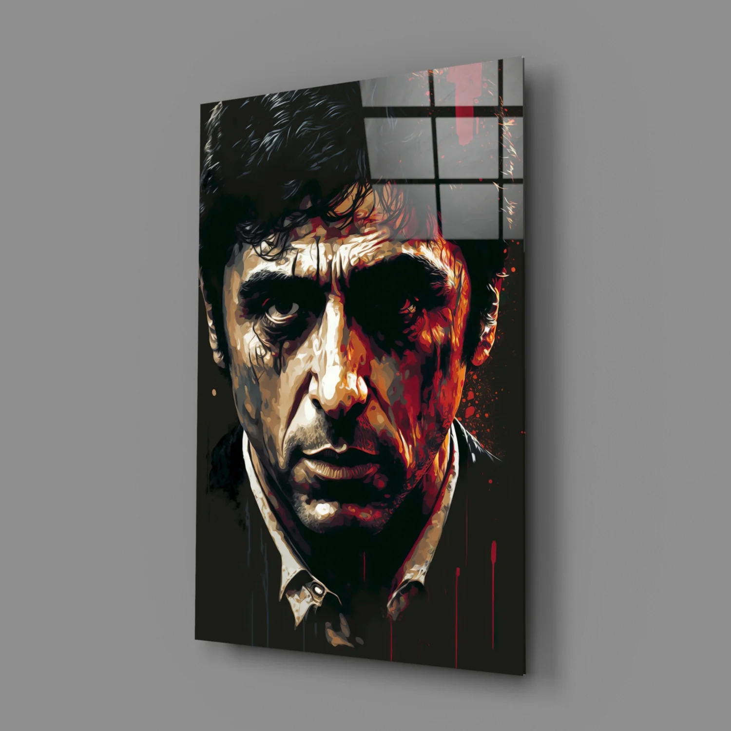 Al Pacino Glass Wall Art || Designer Collection - Image 3