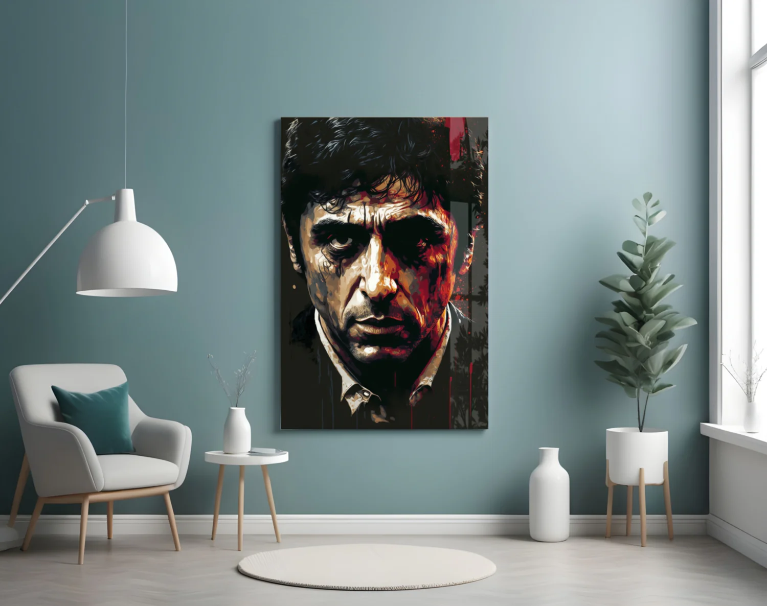Al Pacino Glass Wall Art || Designer Collection - Image 5