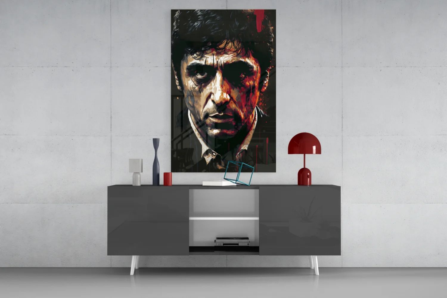 Al Pacino Glass Wall Art || Designer Collection - Image 9