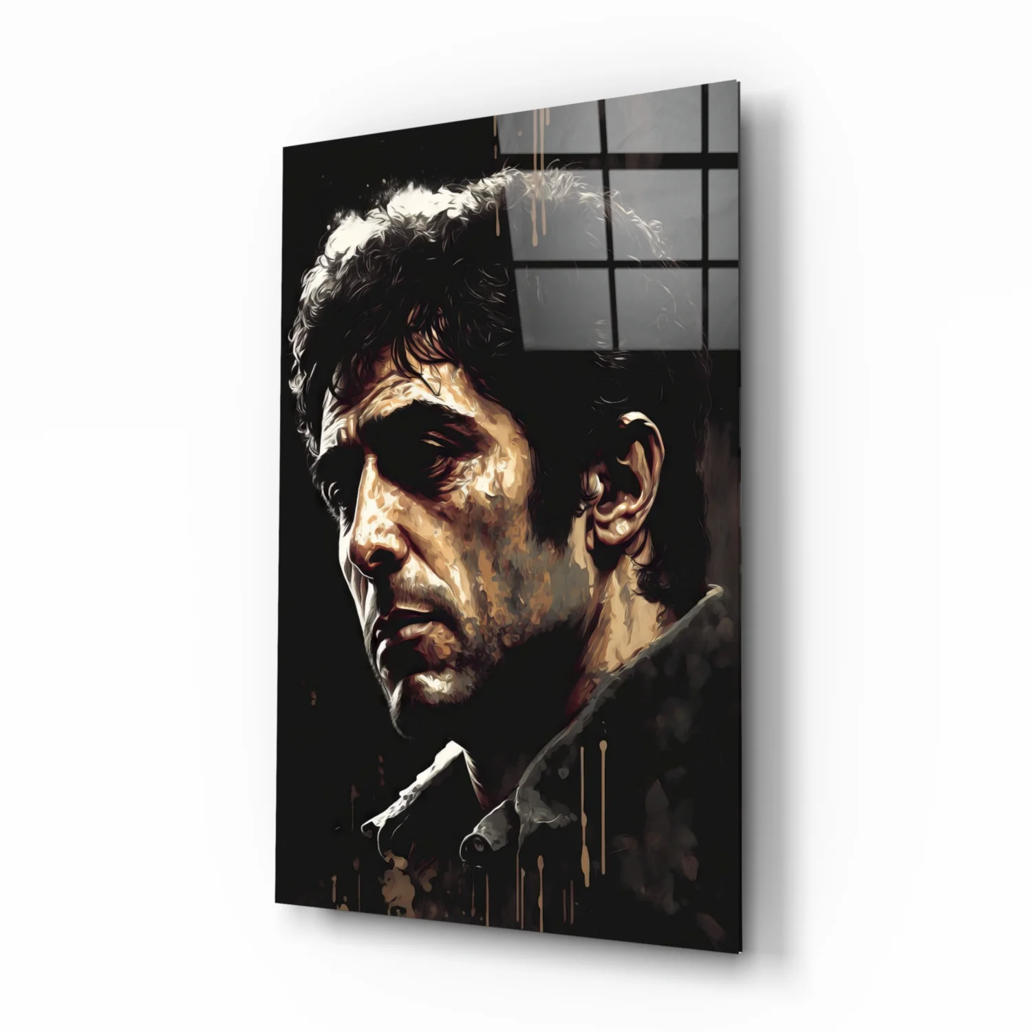 Al Pacino Glass Wall Art  || Designer Collection - Image 2