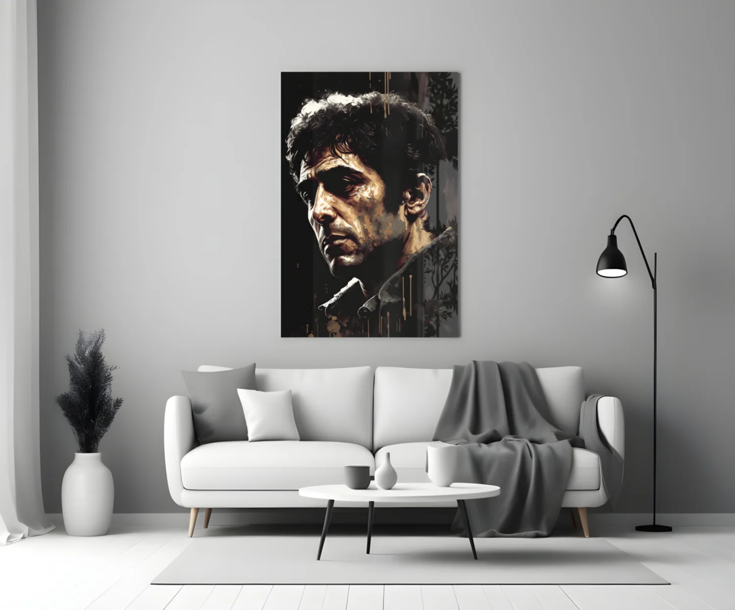 Al Pacino Glass Wall Art  || Designer Collection - Image 4